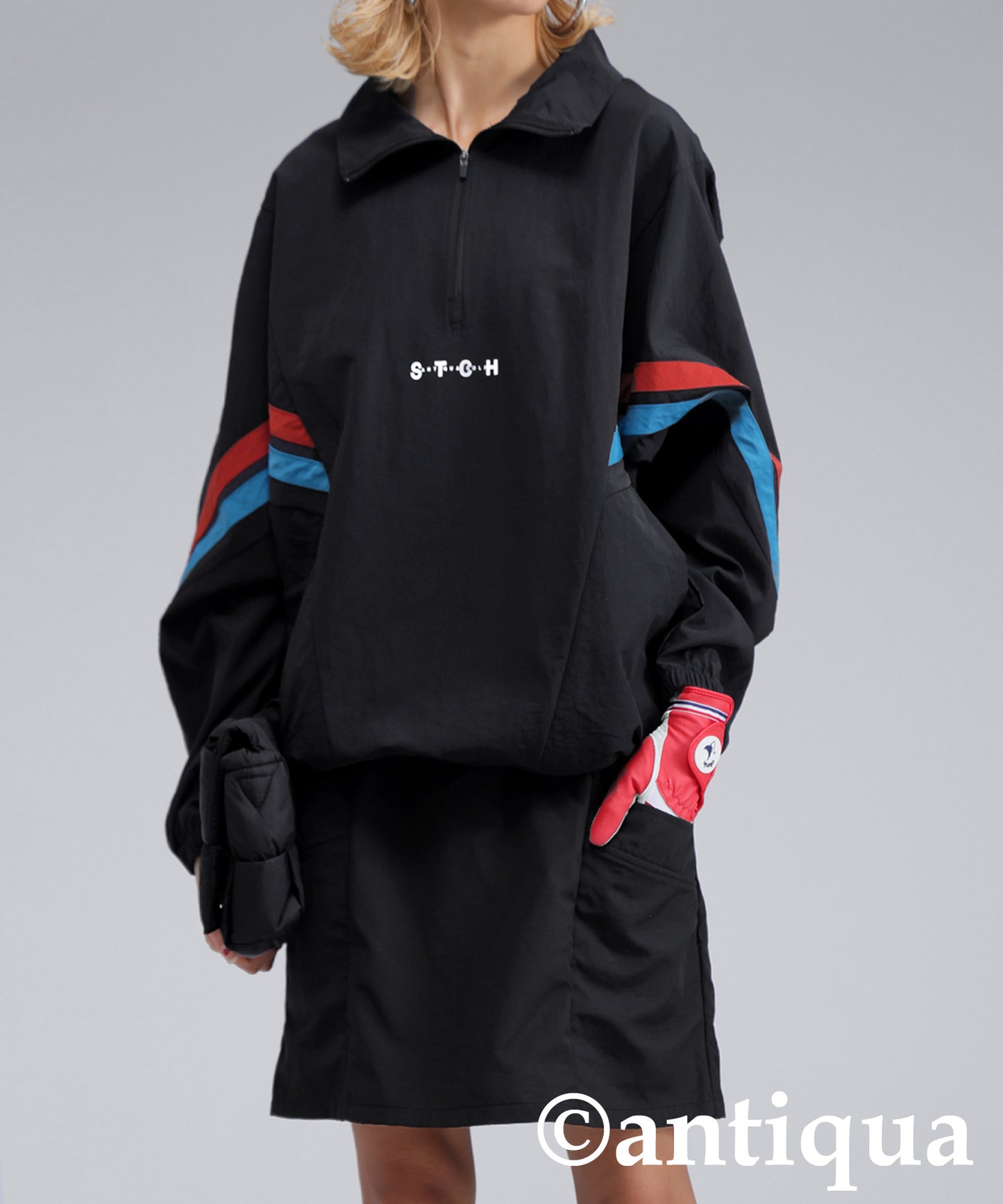 ANTIQUAGOLF×STCH Ladies Pocket Design Skirt