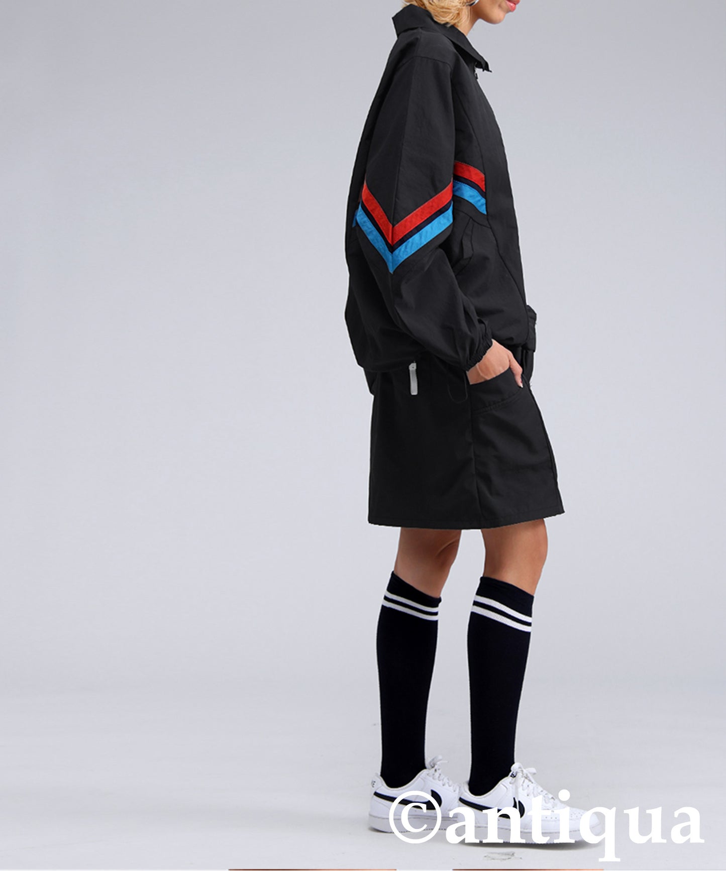 ANTIQUAGOLF×STCH Ladies Pocket Design Skirt