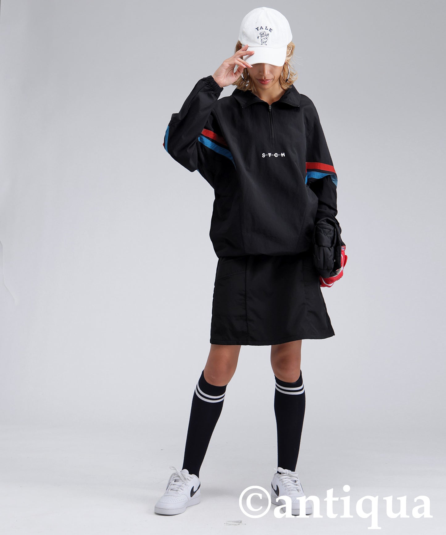 ANTIQUAGOLF×STCH Ladies Pocket Design Skirt