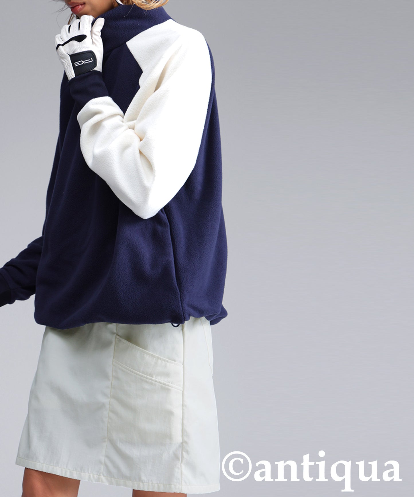 ANTIQUAGOLF×STCH Ladies Pocket Design Skirt