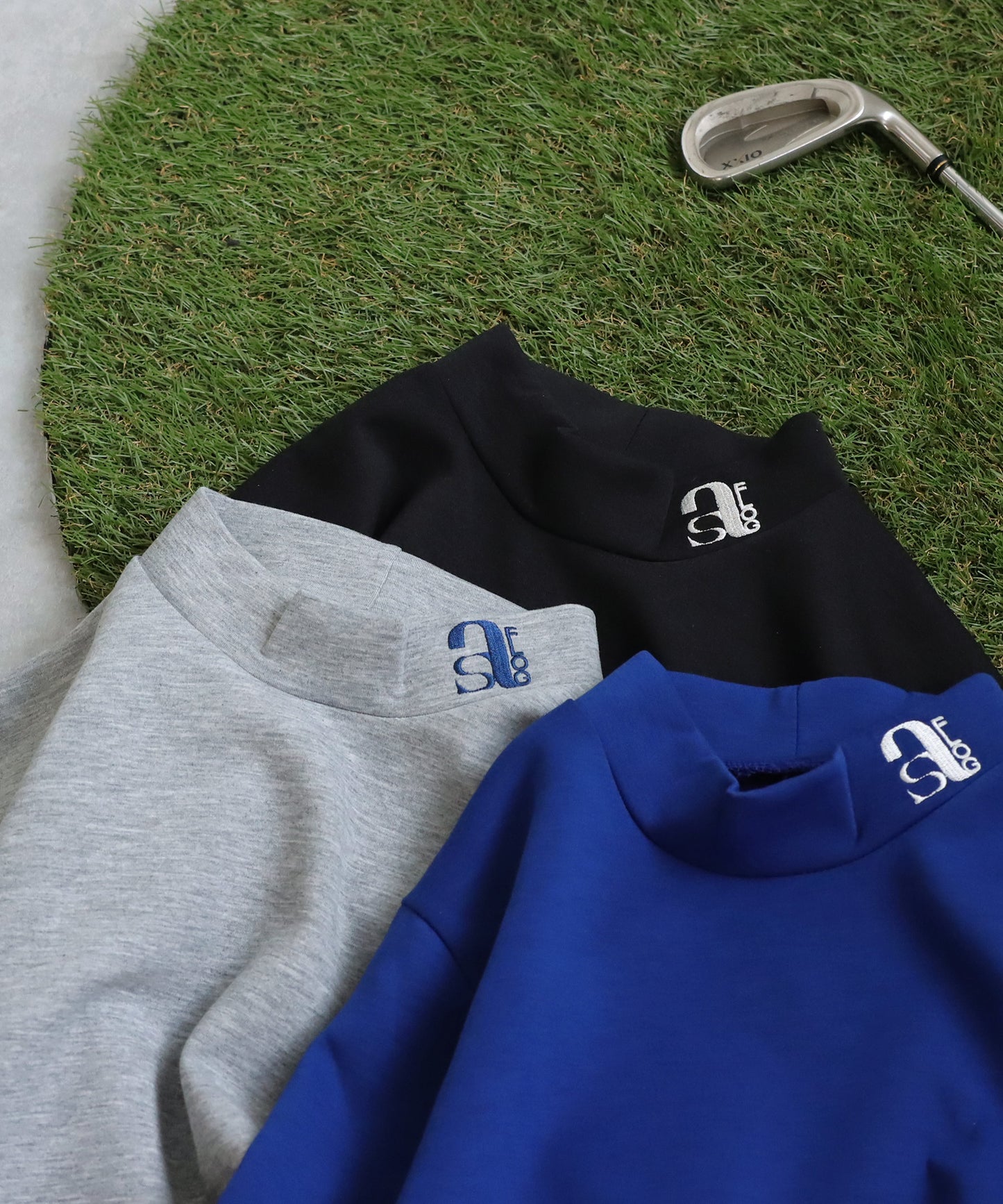 ANTIQUA GOLF×STCH Logo Color Scheme Tops Ladies