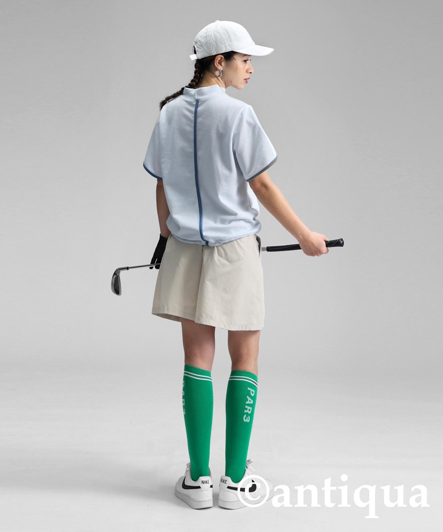 Ladies ANTIQUA GOLF × STCH Petal Sleeve Tops