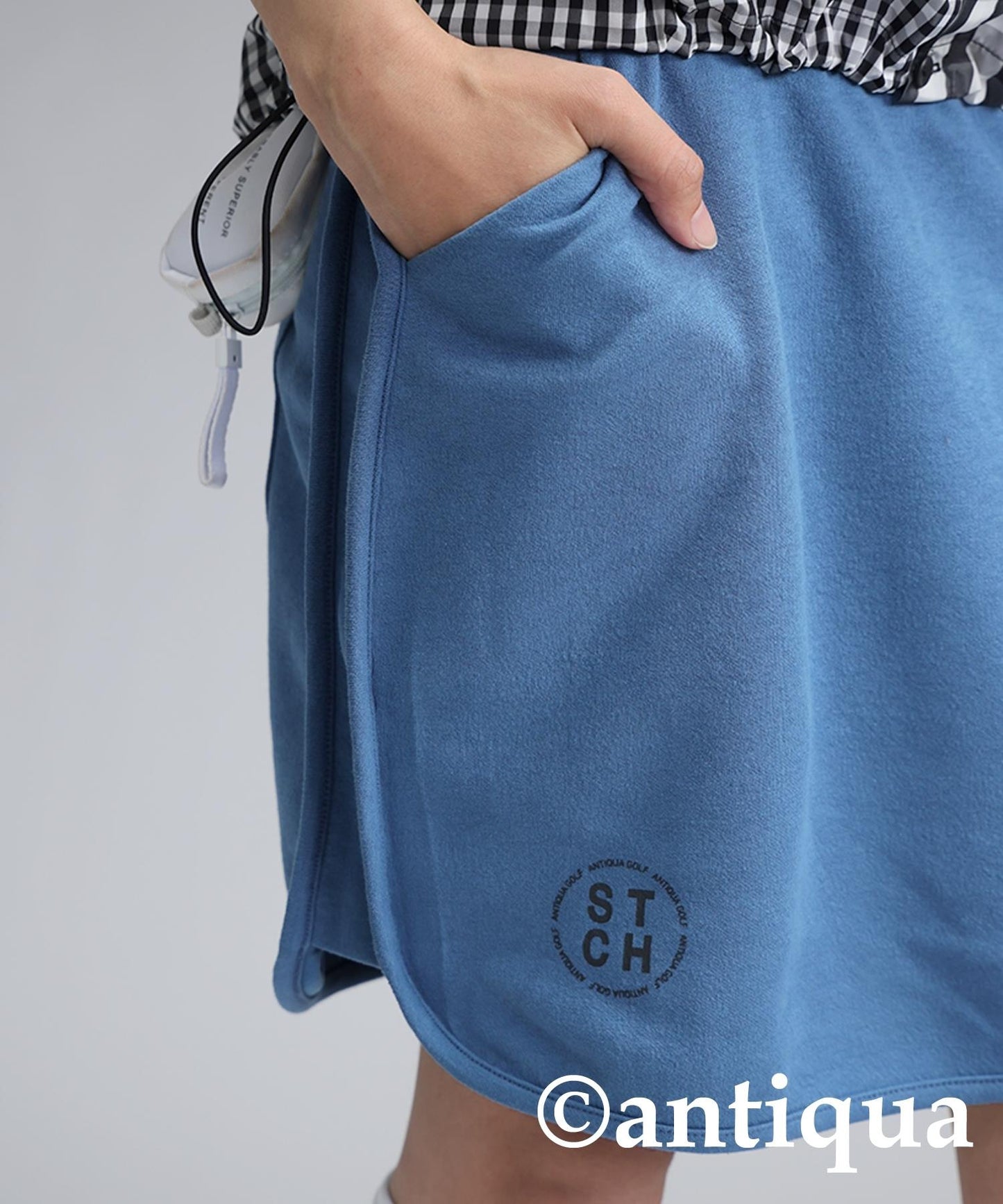 Ladies ANTIQUA GOLF × STCH Color Scheme Logo Skirt