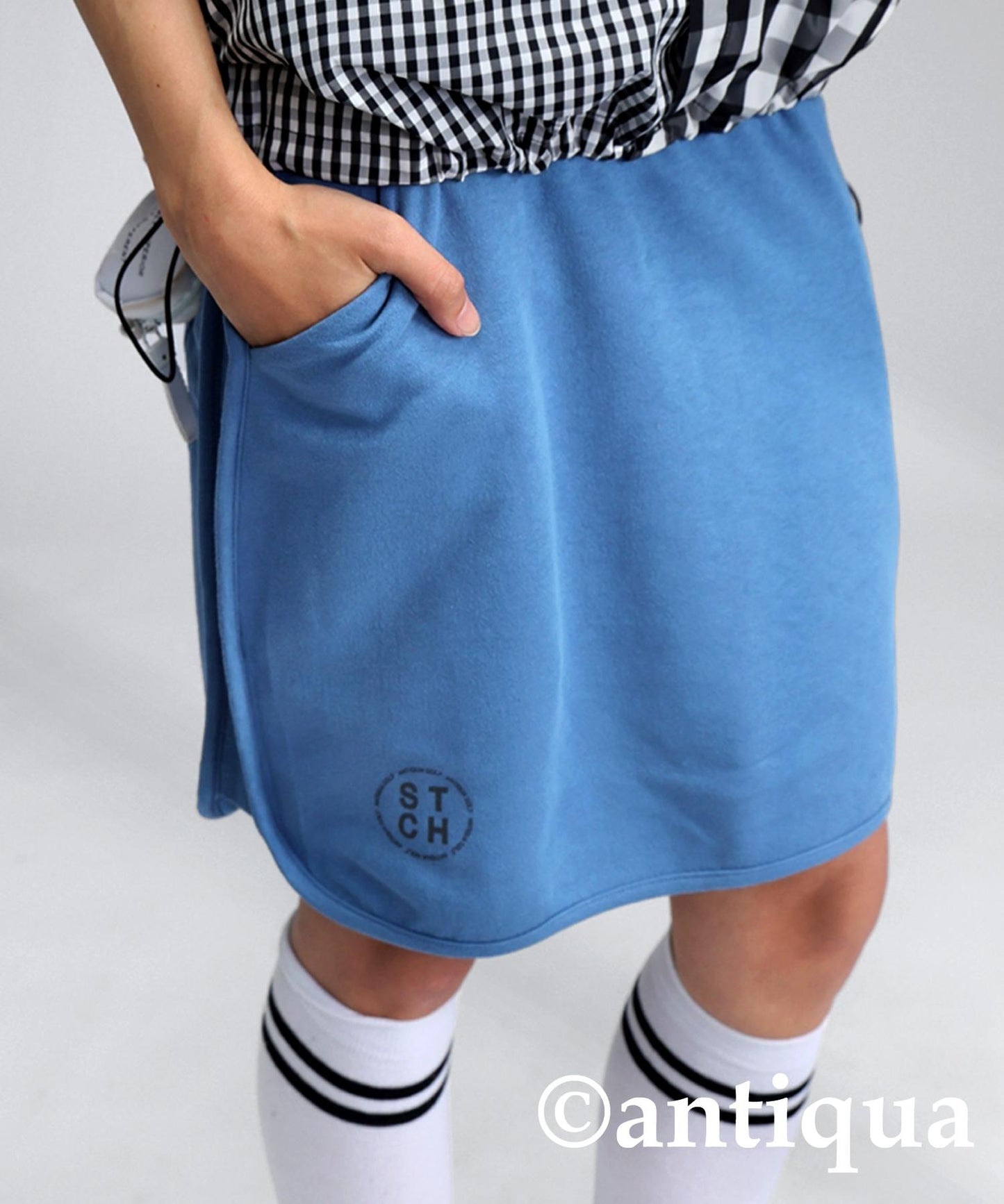 Ladies ANTIQUA GOLF × STCH Color Scheme Logo Skirt