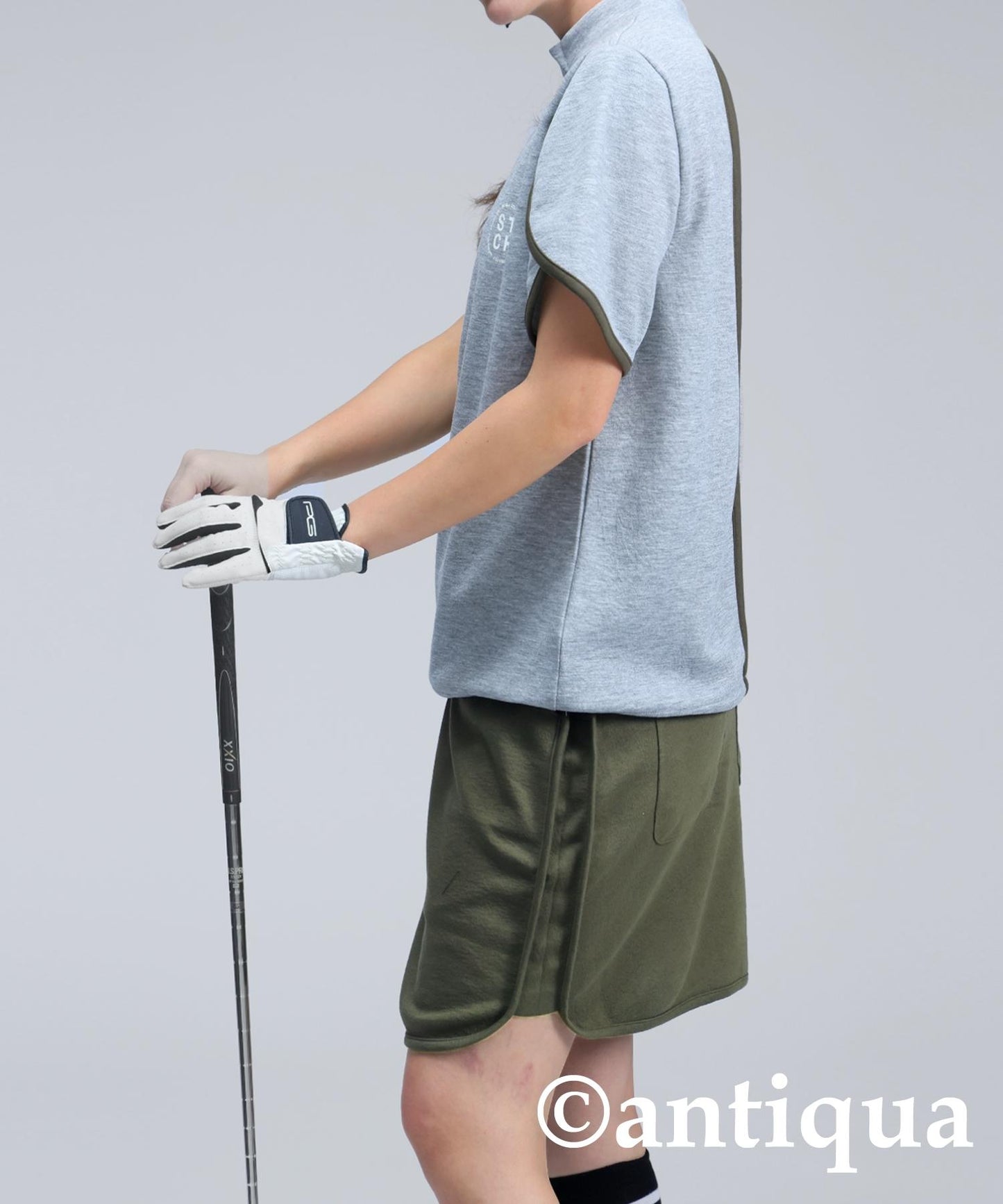 Ladies ANTIQUA GOLF × STCH Color Scheme Logo Skirt