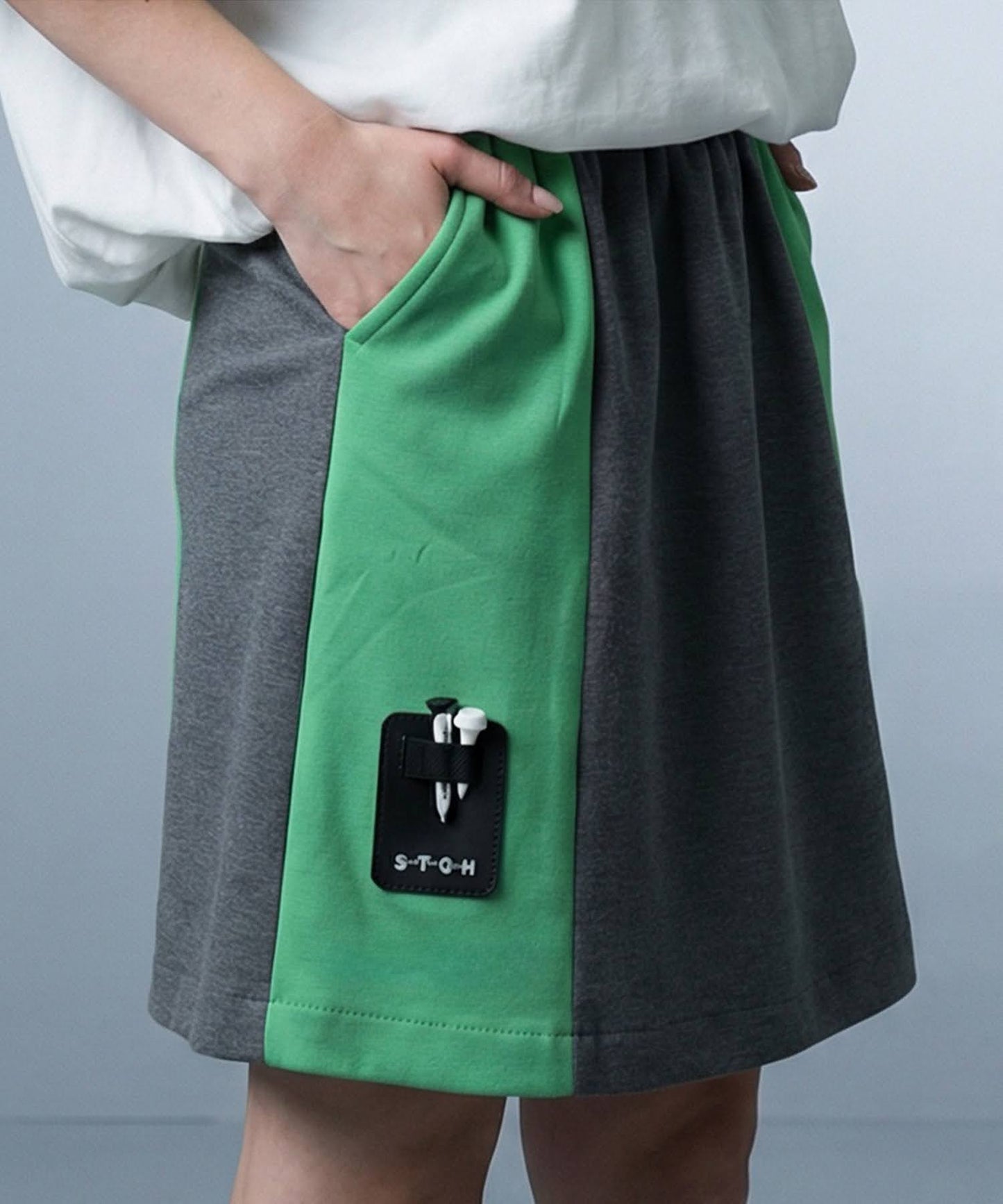 ANTIQUA GOLF×STCH Culotte Skirt With Built-In Inner Shorts Ladies