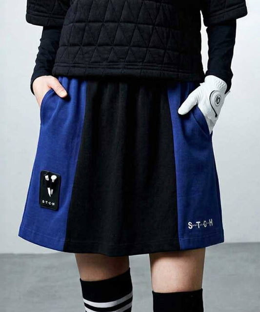 ANTIQUA GOLF×STCH Culotte Skirt With Built-In Inner Shorts Ladies