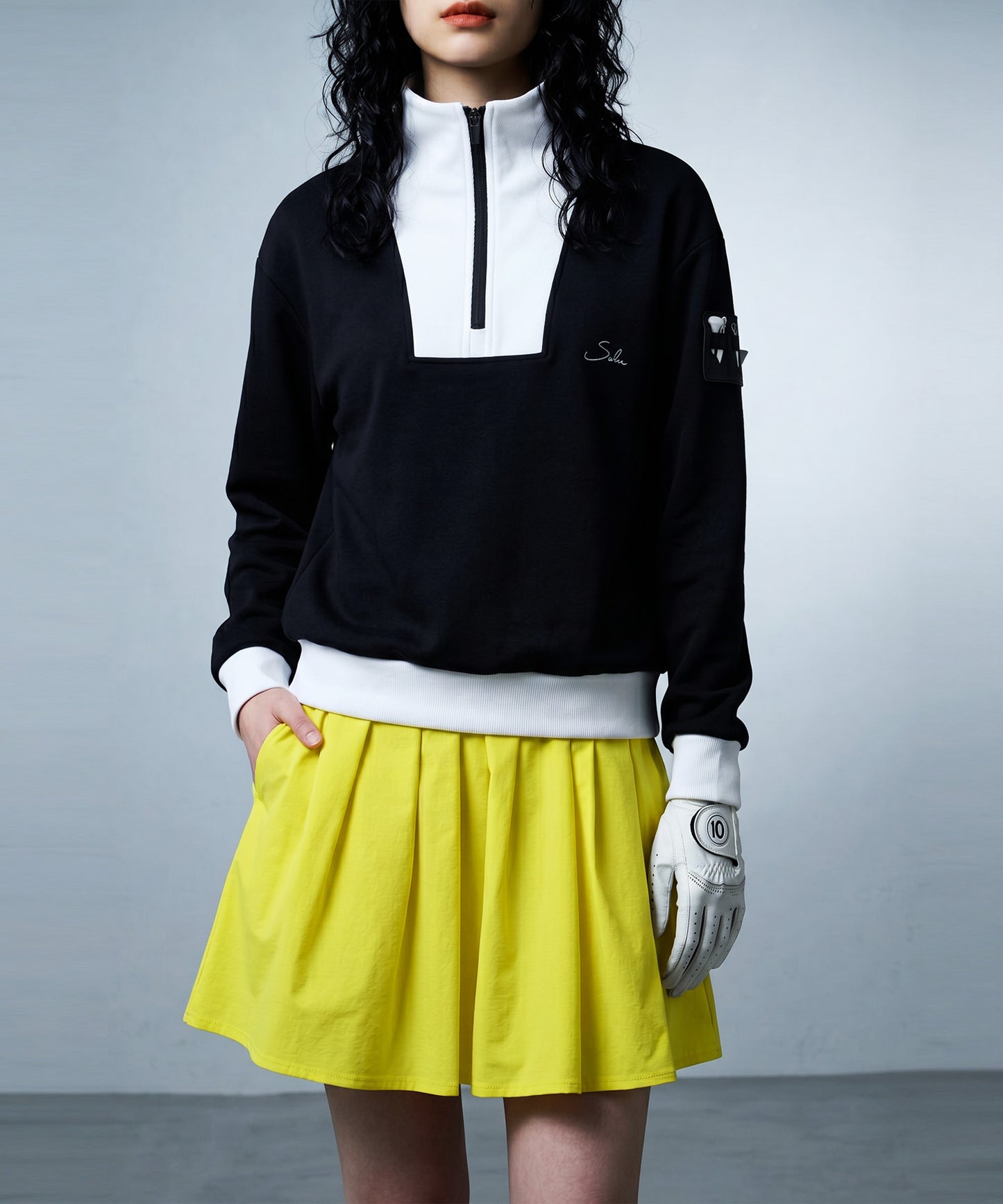 Mini-Length Pleated Skort Ladies