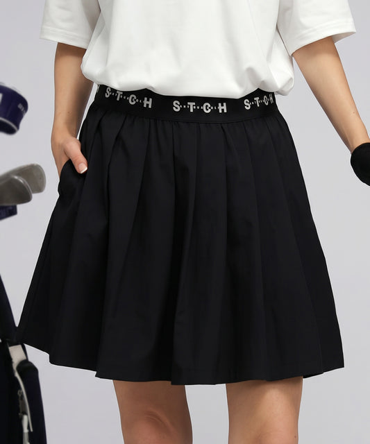 Mini-Length Pleated Skort Ladies
