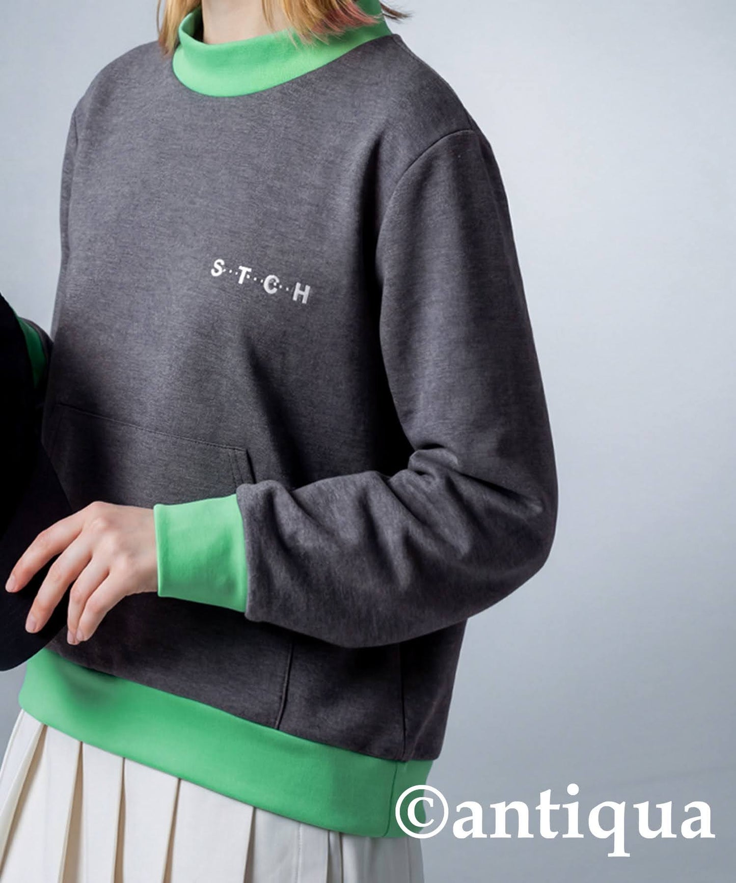 ANTIQUA GOLF×STCH Pullover Ladies