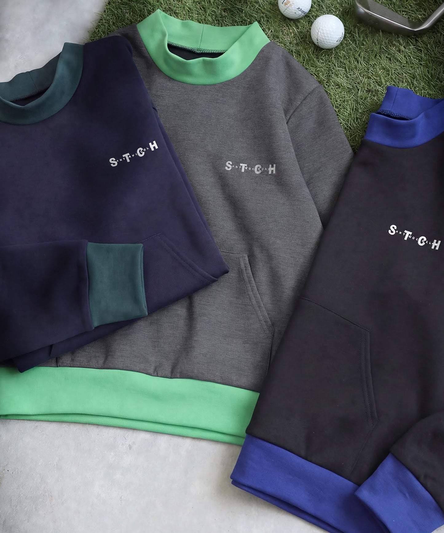 ANTIQUA GOLF×STCH Pullover Ladies