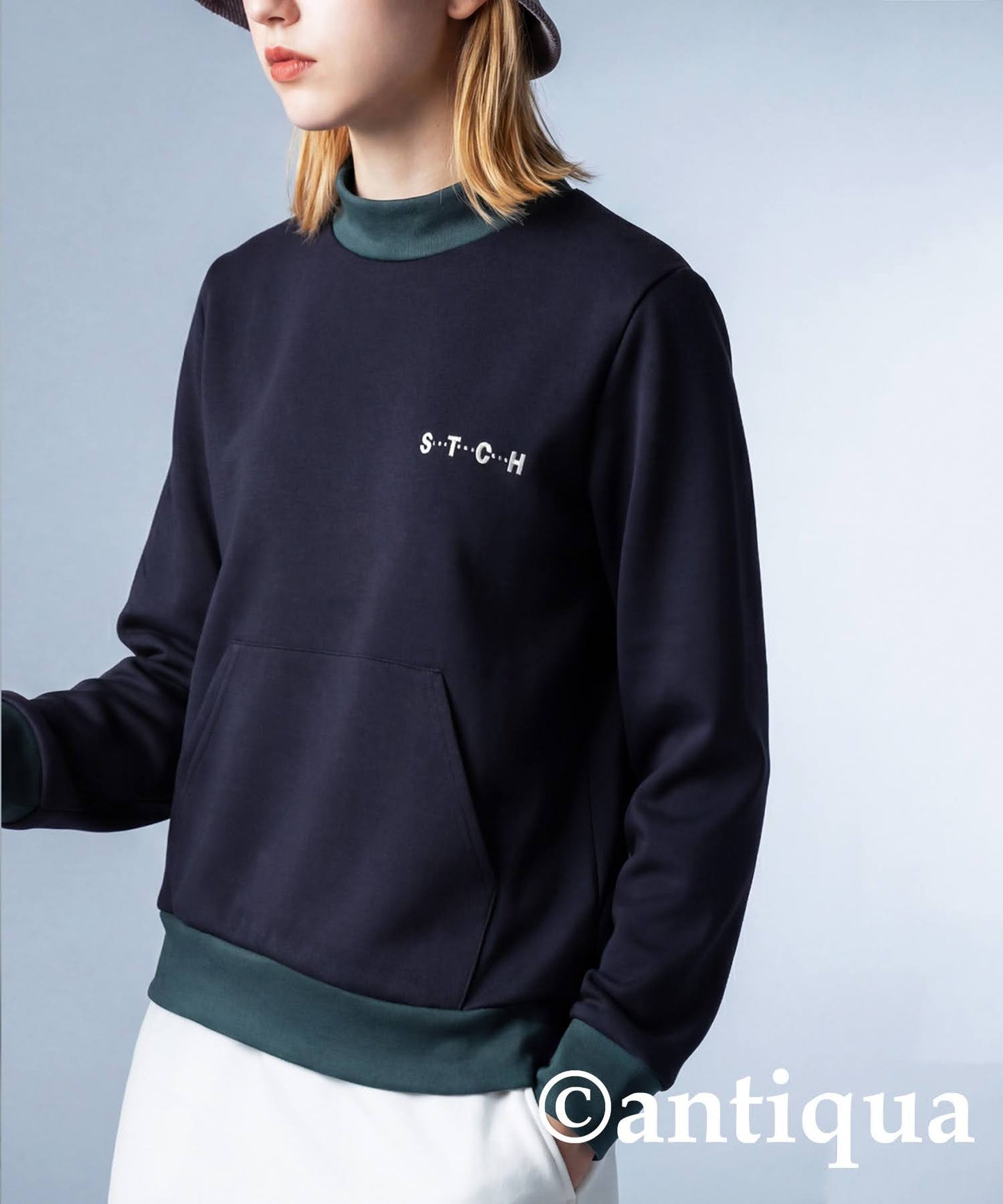 ANTIQUA GOLF×STCH Pullover Ladies