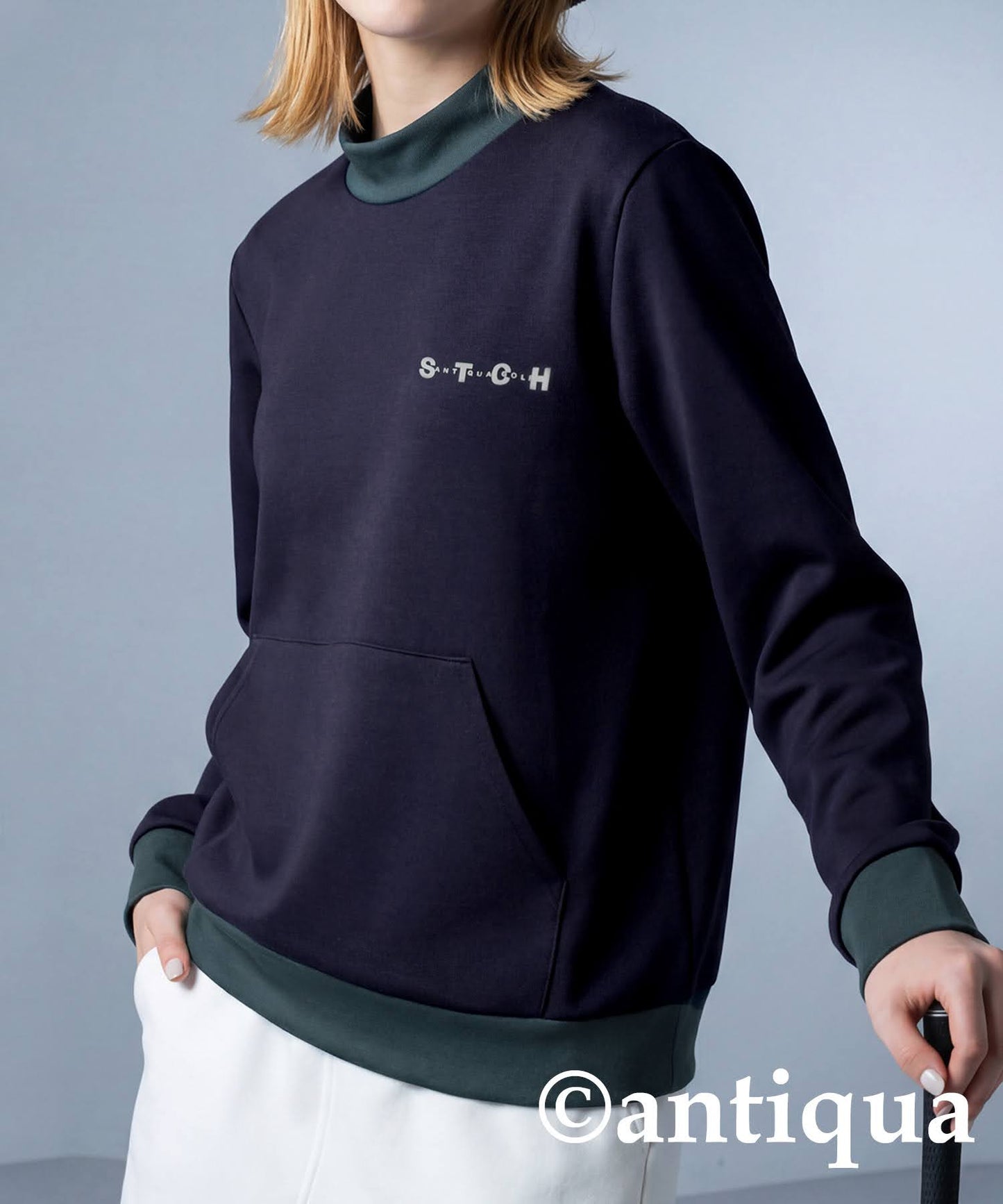 ANTIQUA GOLF×STCH Pullover Ladies