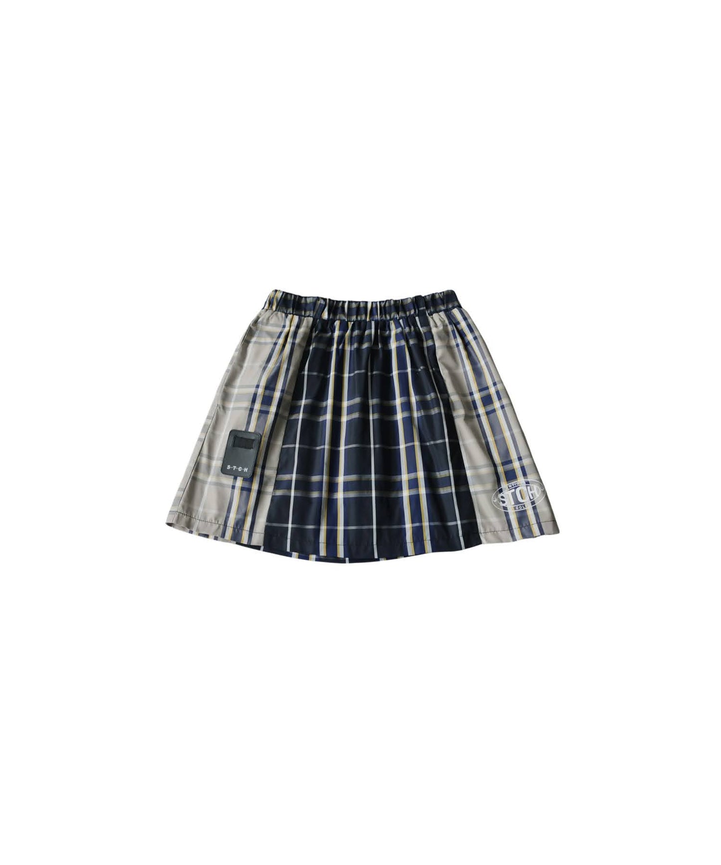 ANTIQUA GOLF×STCH Checkered Mini Skirt Ladies