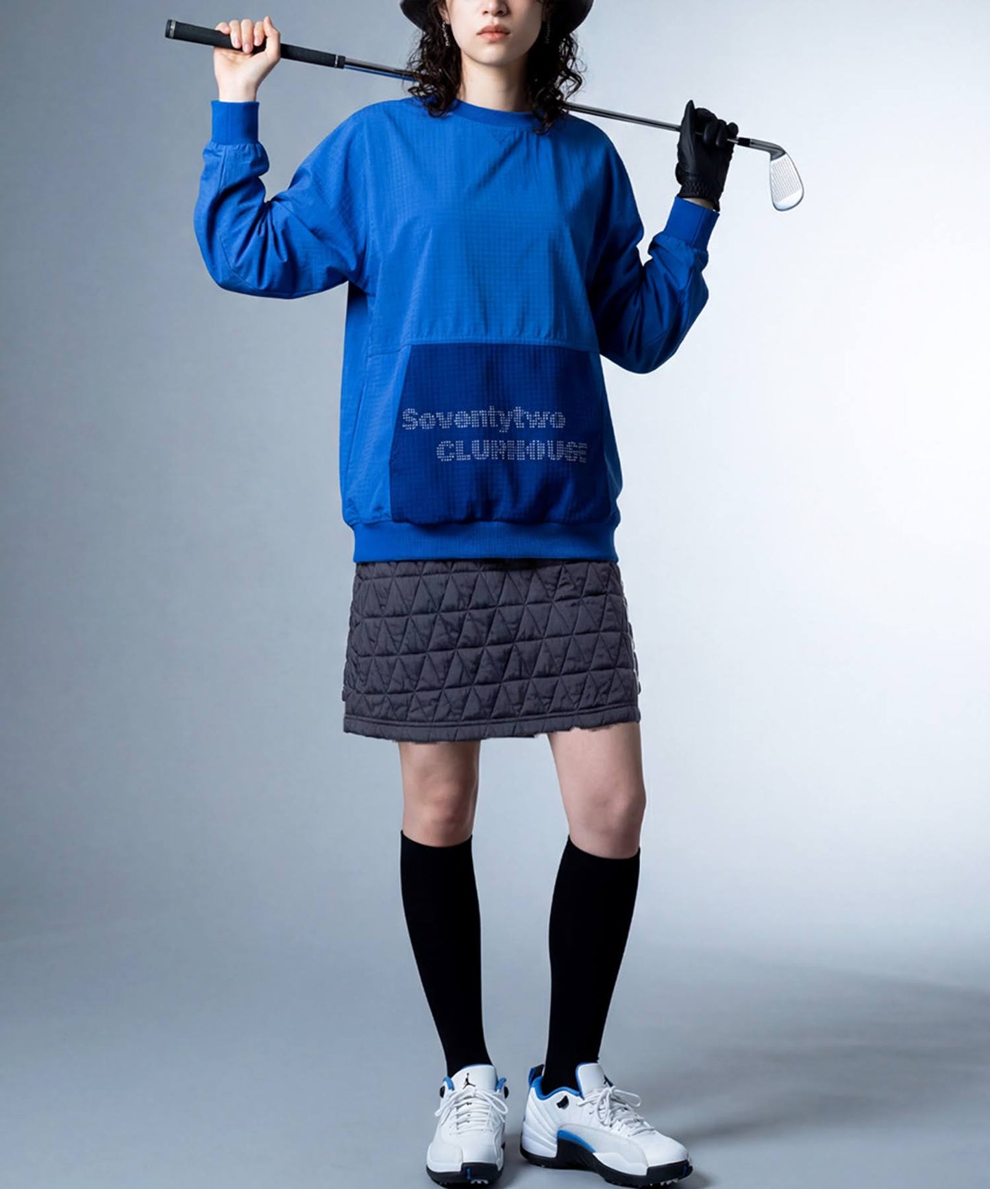 ANTIQUA GOLF×STCH Quilted Skirt Ladies