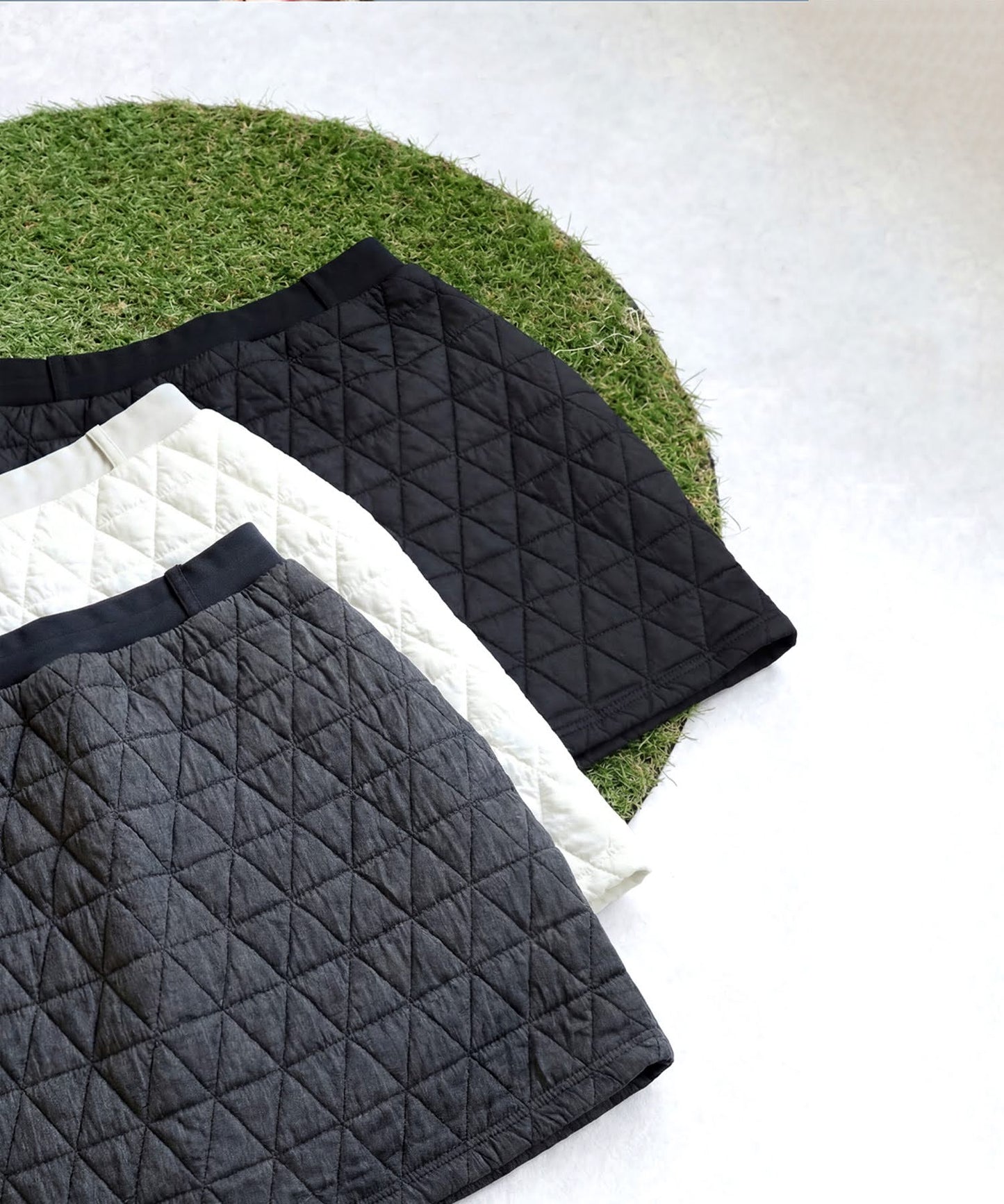 ANTIQUA GOLF×STCH Quilted Skirt Ladies