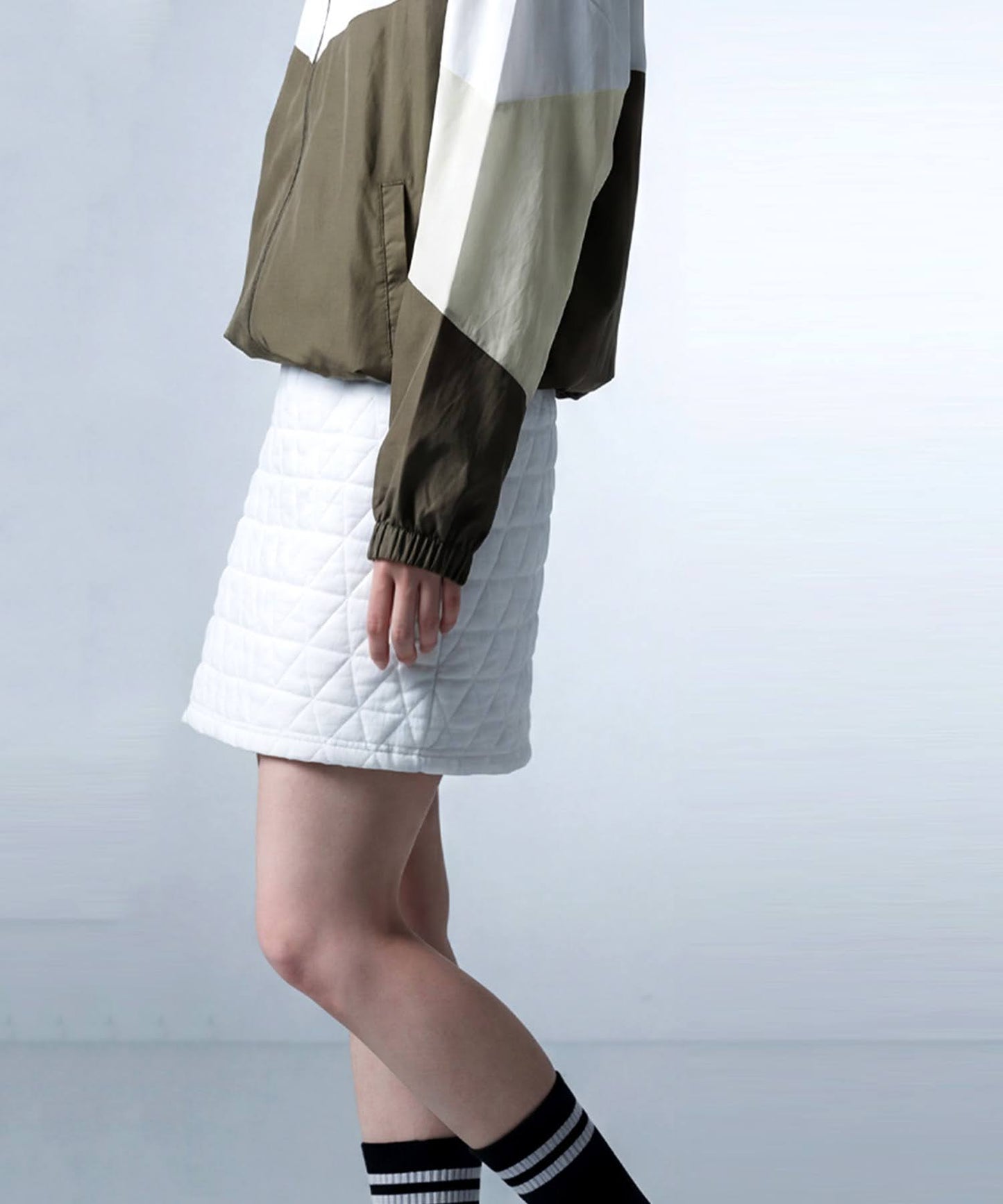 ANTIQUA GOLF×STCH Quilted Skirt Ladies