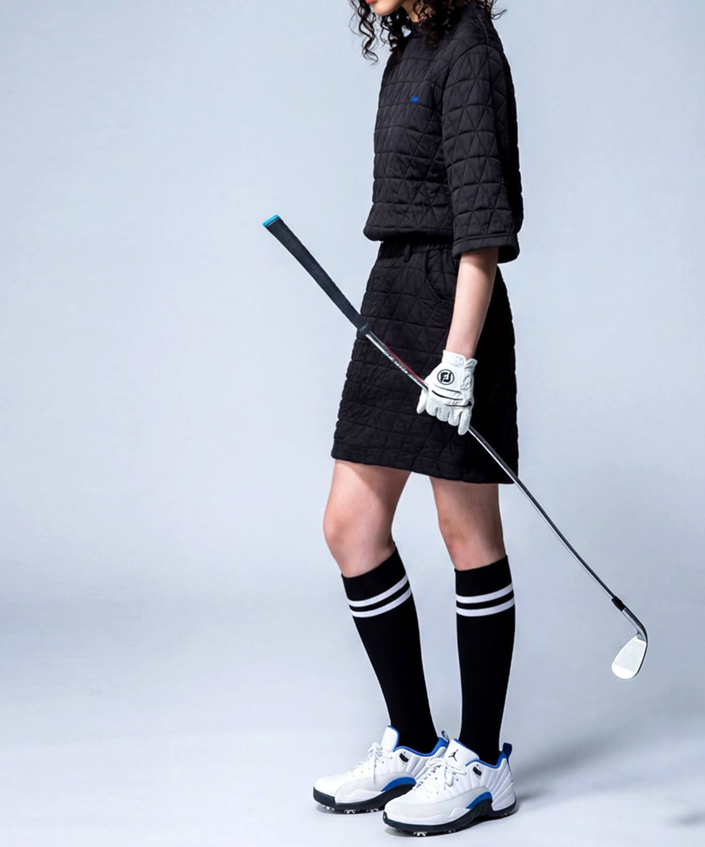 ANTIQUA GOLF×STCH Quilted Skirt Ladies