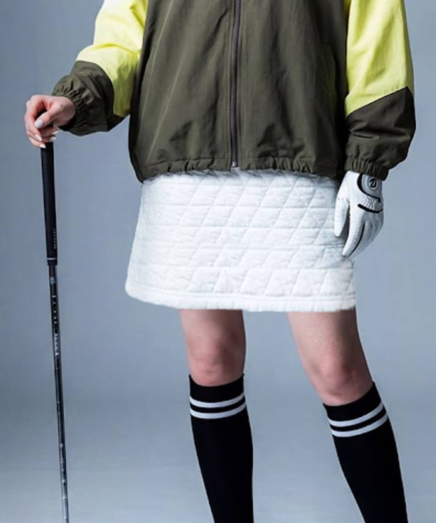 ANTIQUA GOLF×STCH Quilted Skirt Ladies