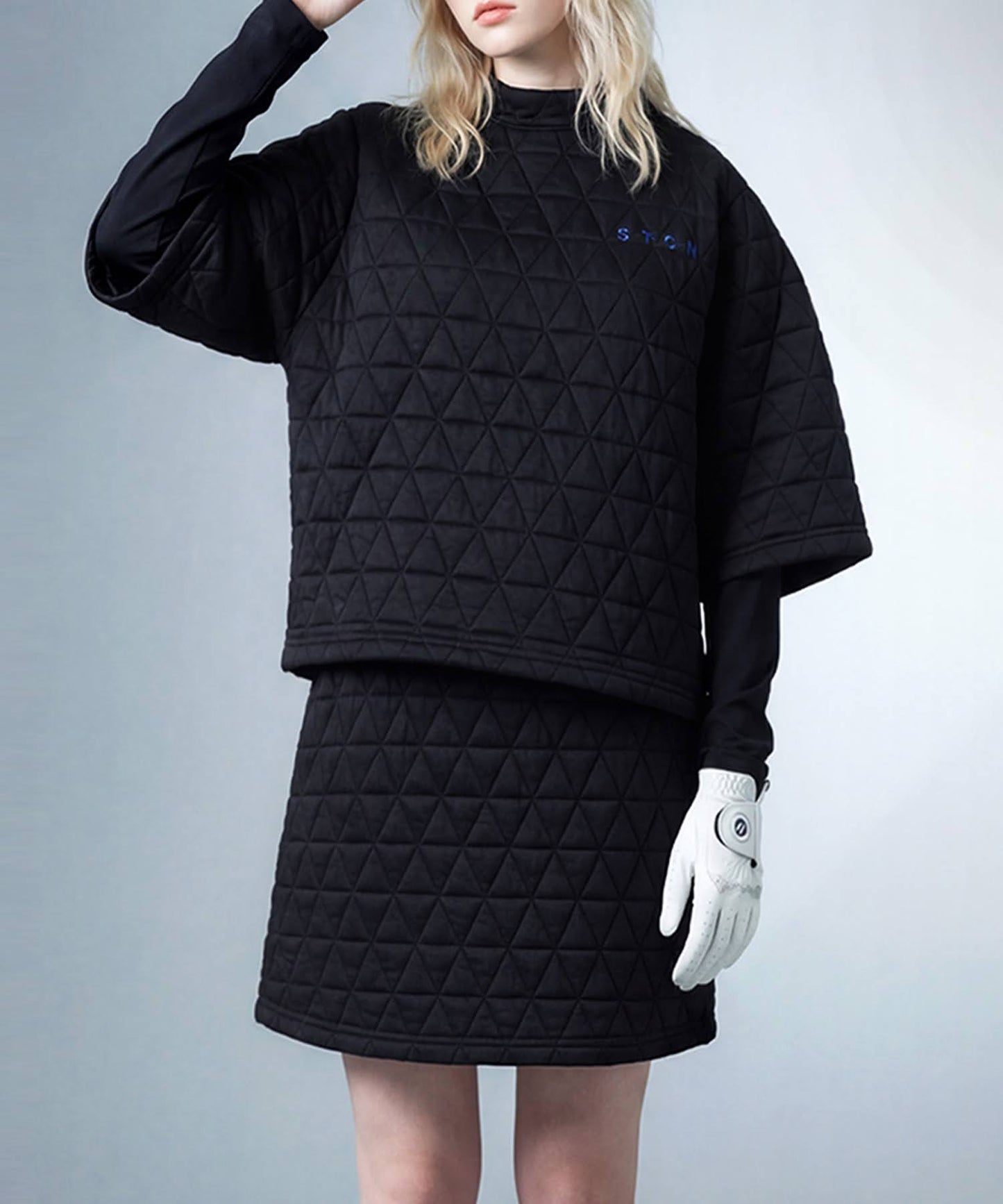 ANTIQUA GOLF×STCH Quilted Skirt Ladies