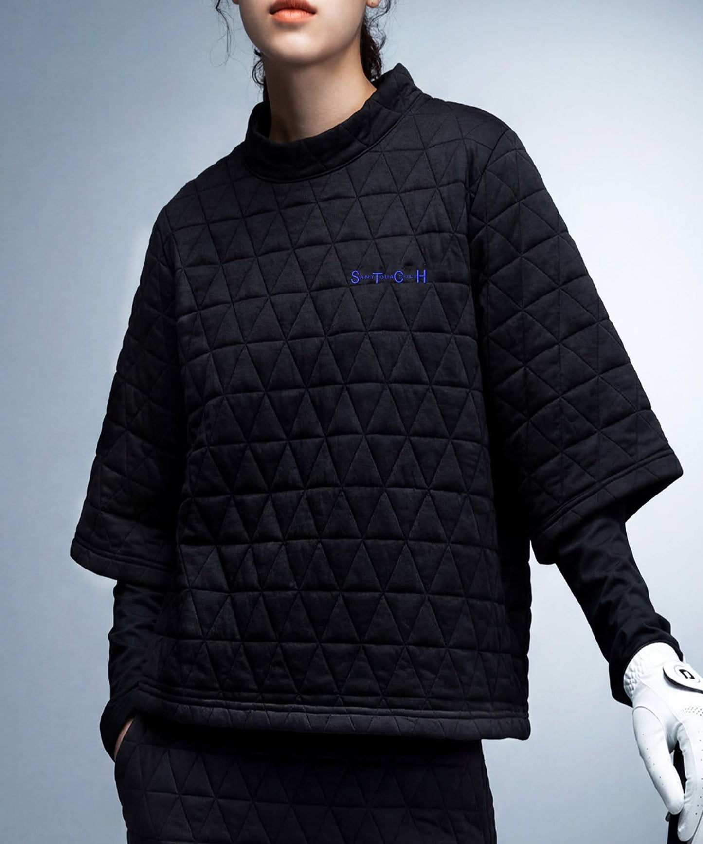 ANTIQUA GOLF×STCH Quilted Top Ladies