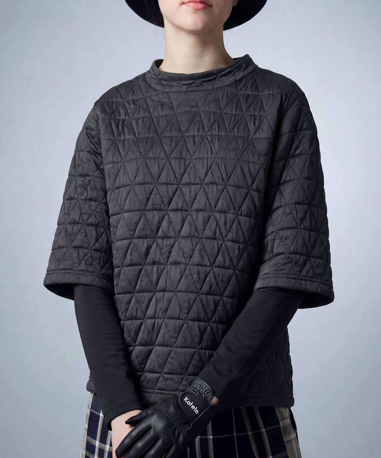 ANTIQUA GOLF×STCH Quilted Top Ladies