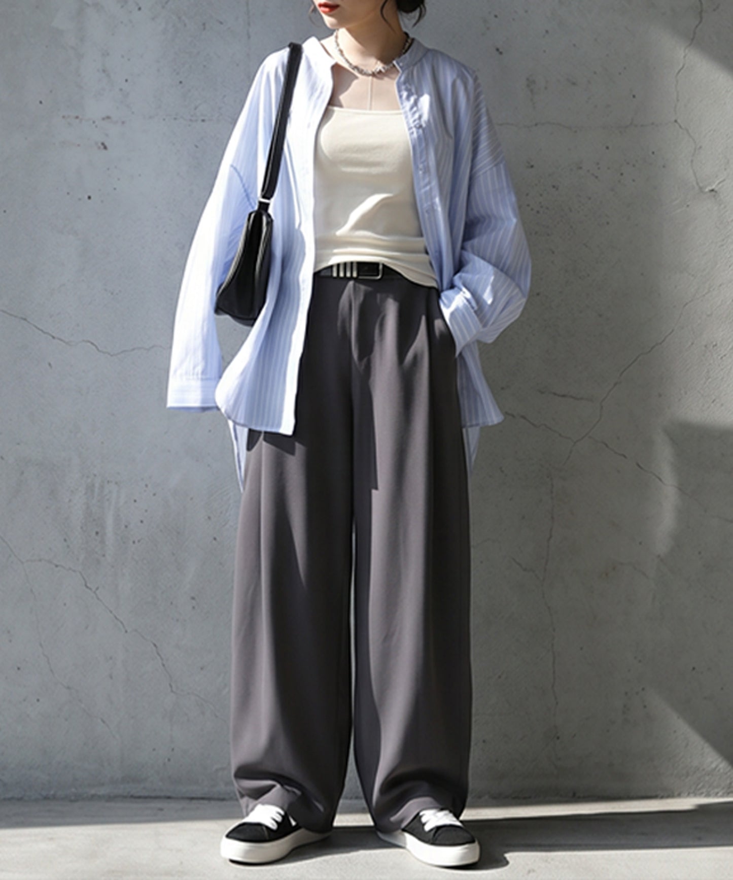 Stretch tapard pants Ladies Pants Bottoms