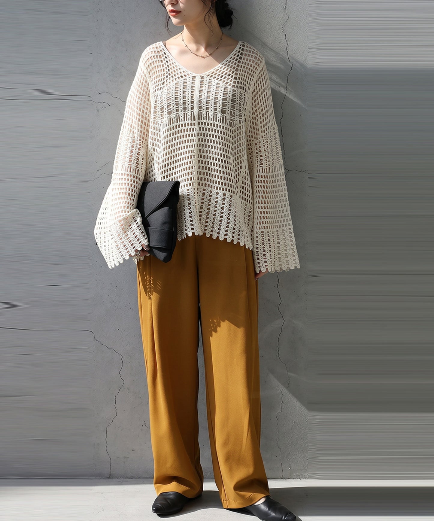 Stretch tapard pants Ladies Pants Bottoms