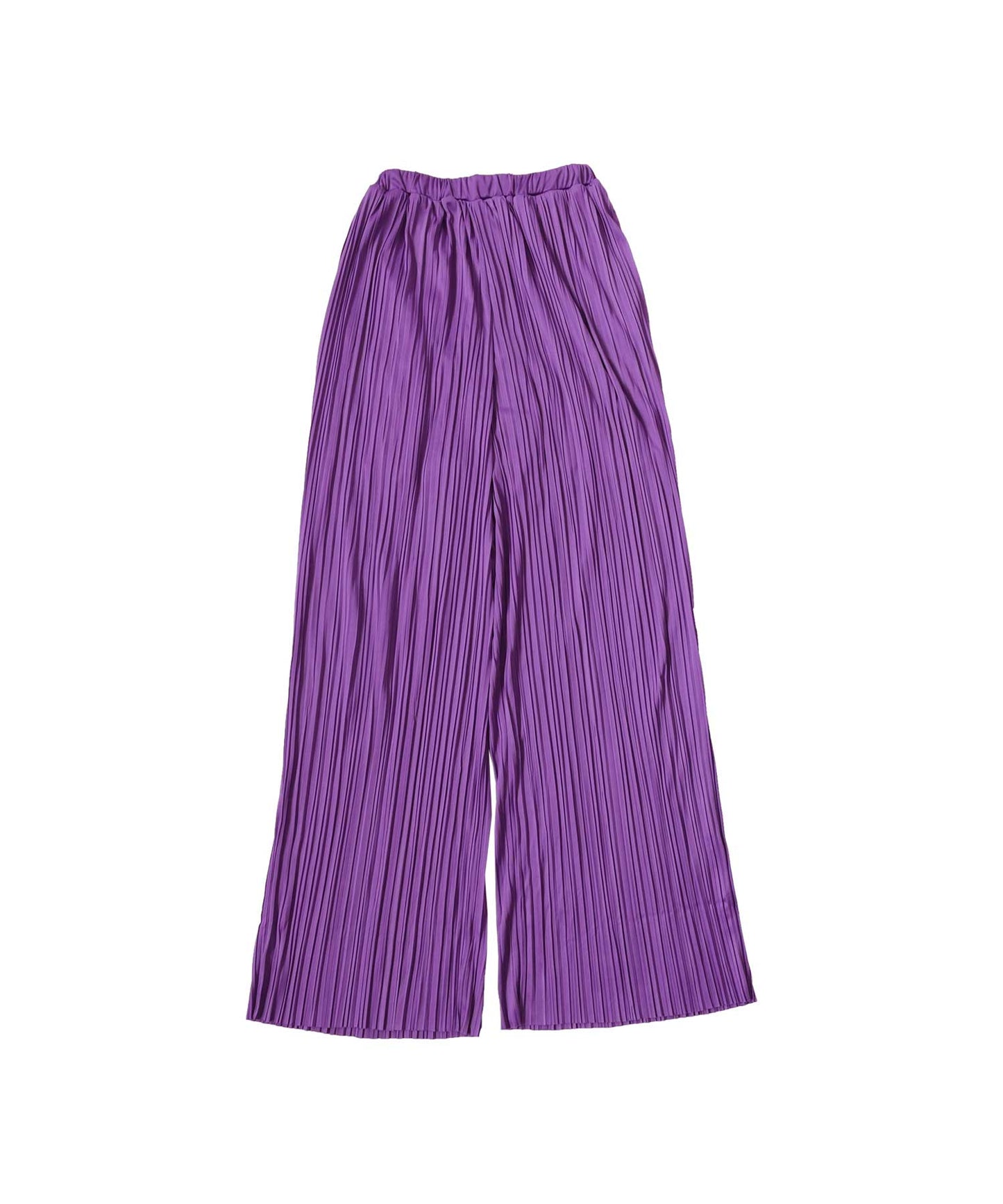 Random pleats satin Ladies pants Ladies Bottoms