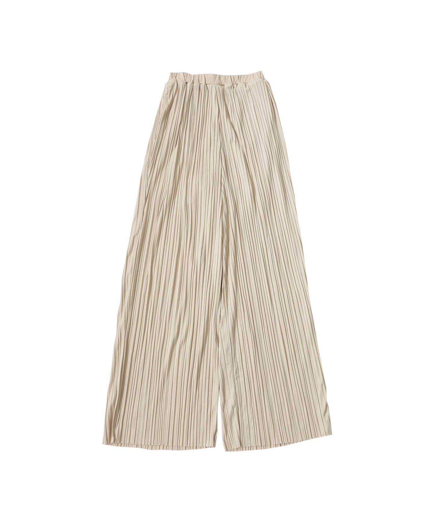 Random pleats satin Ladies pants Ladies Bottoms