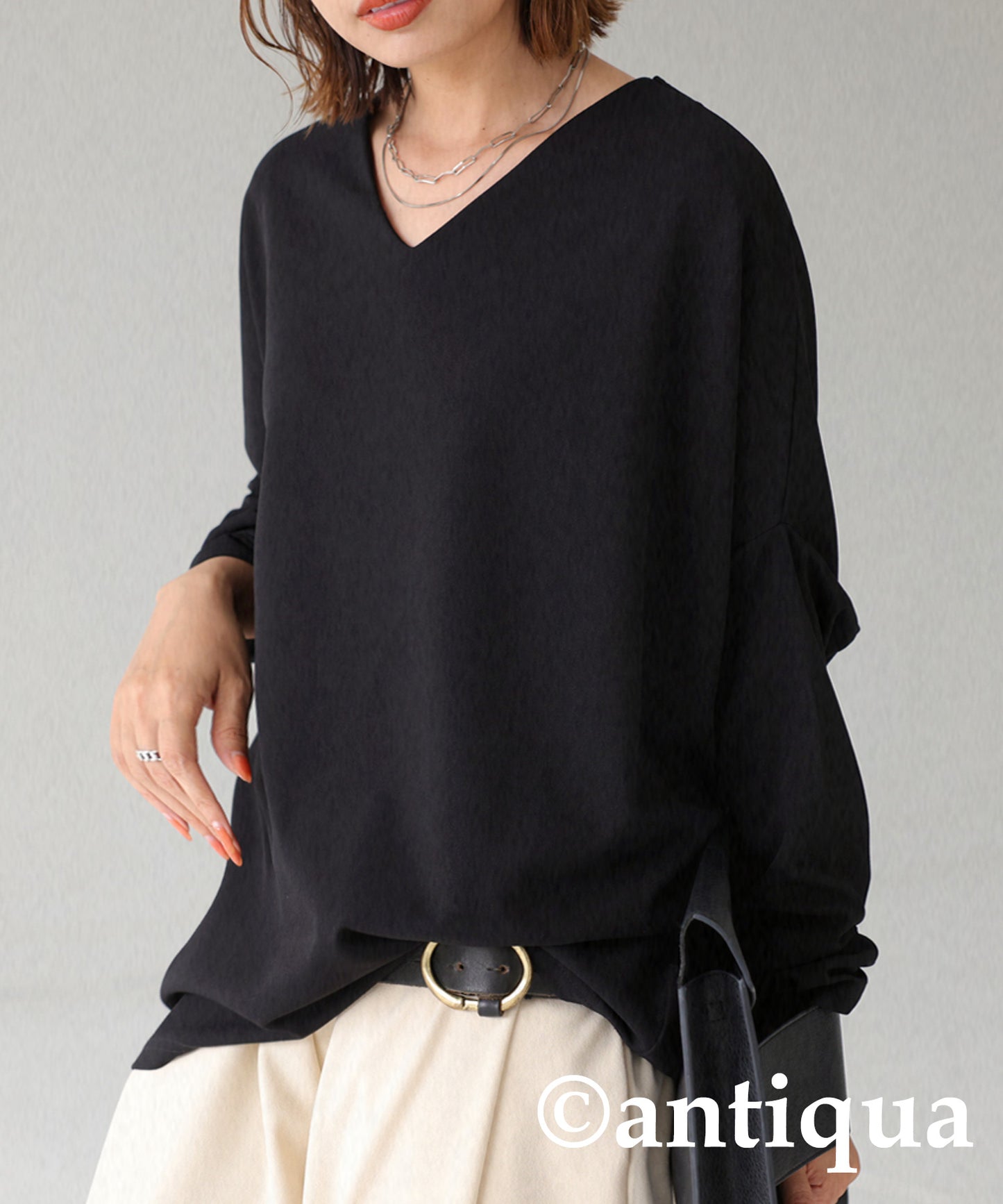 V-neck Dolman tops Ladies