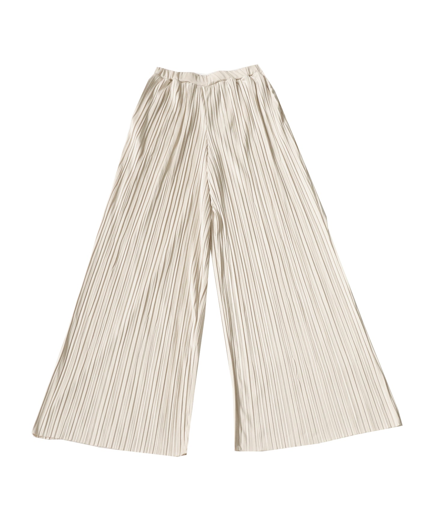 Random pleated self -cut pants Ladies pants