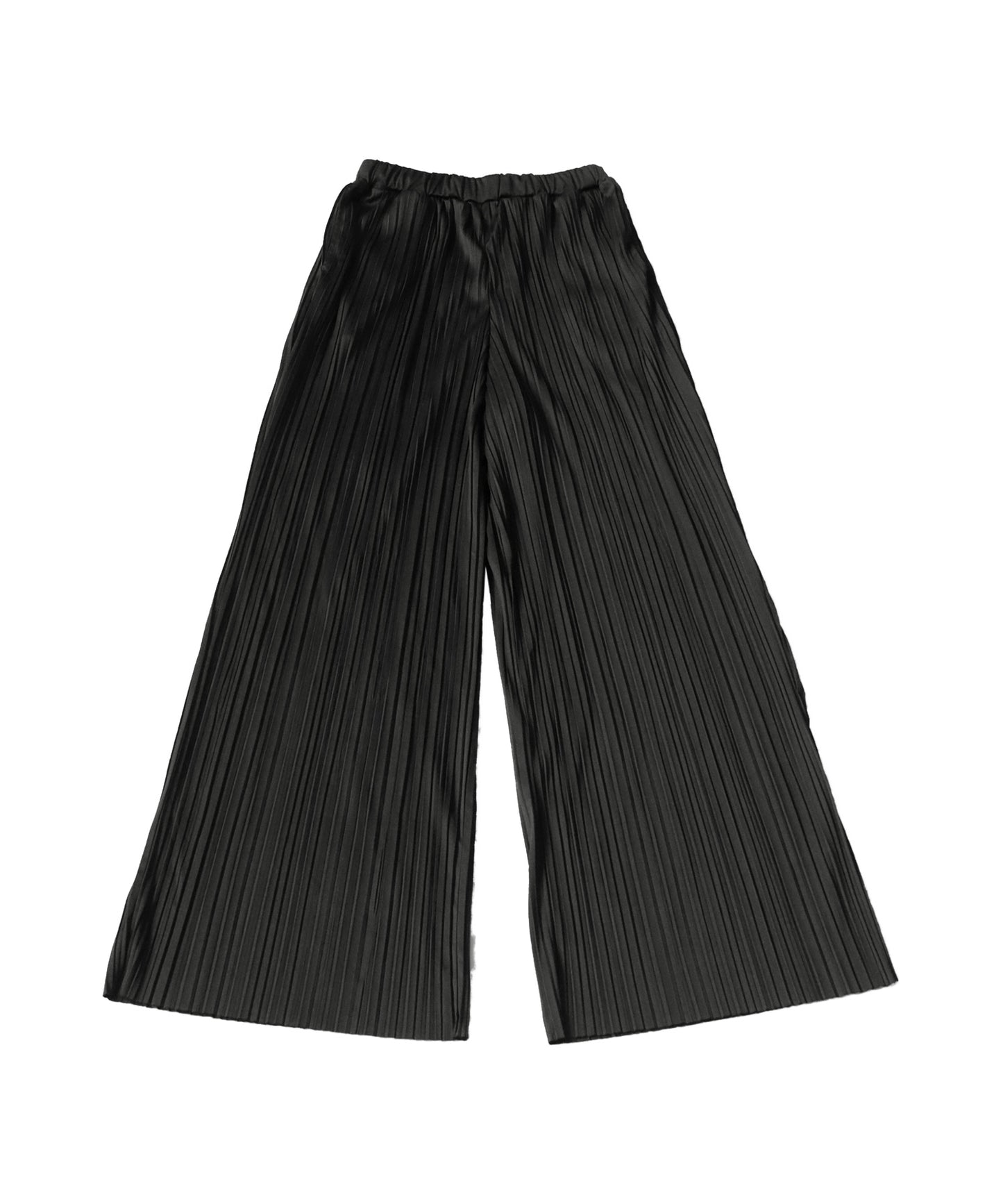 Random pleated self -cut pants Ladies pants