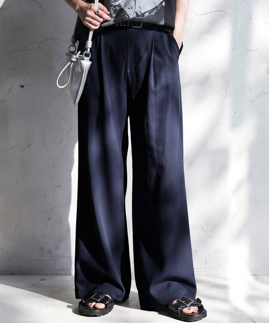 Georgette fabric Straight Pants Ladies