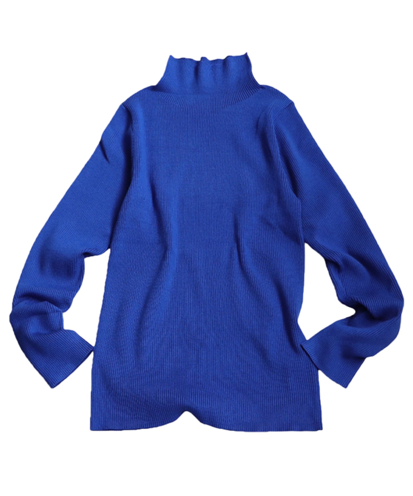 Single Color High Neck Heat Rib Innerwear Ladies