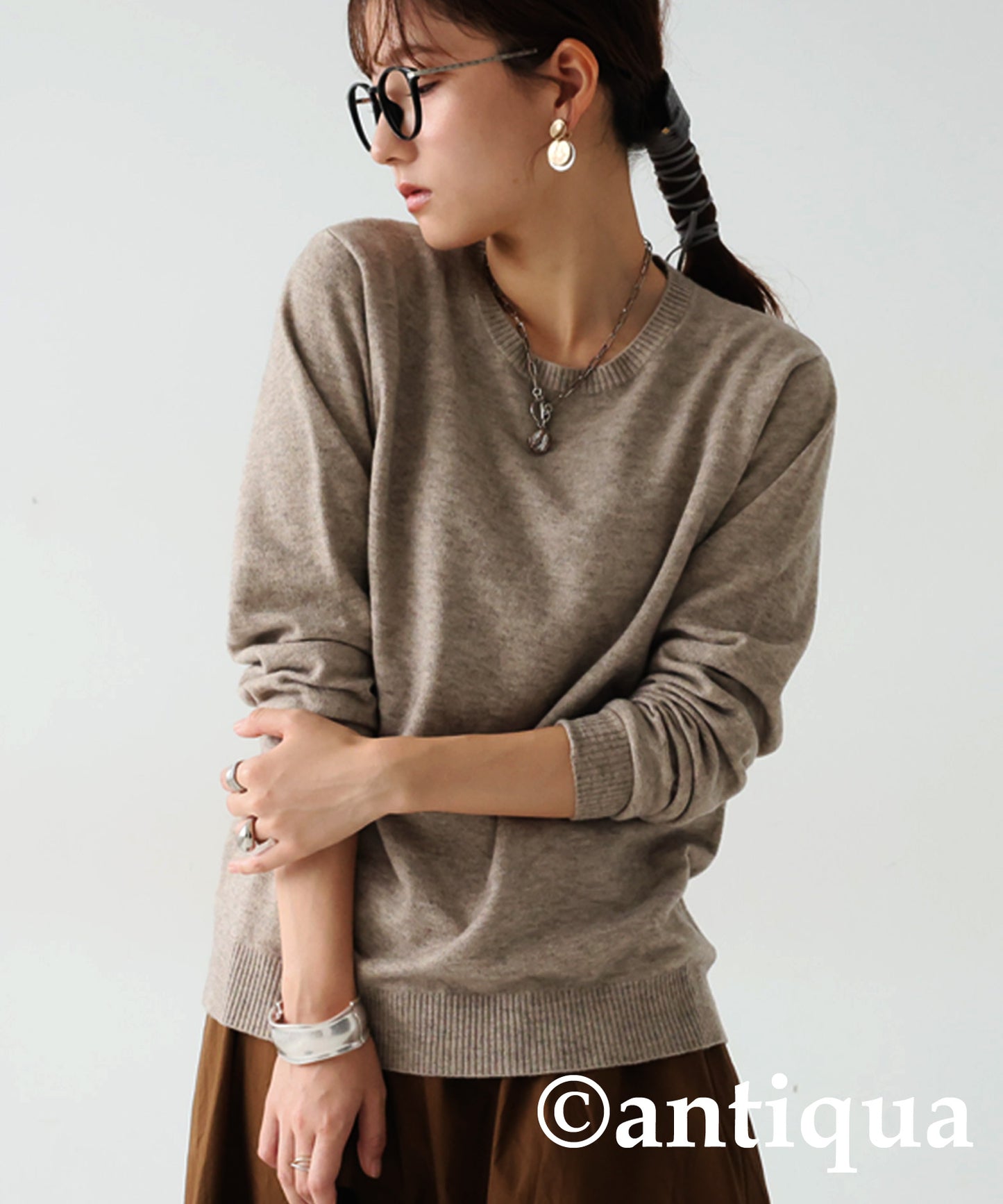 Cashmere Touch Knit Ladies