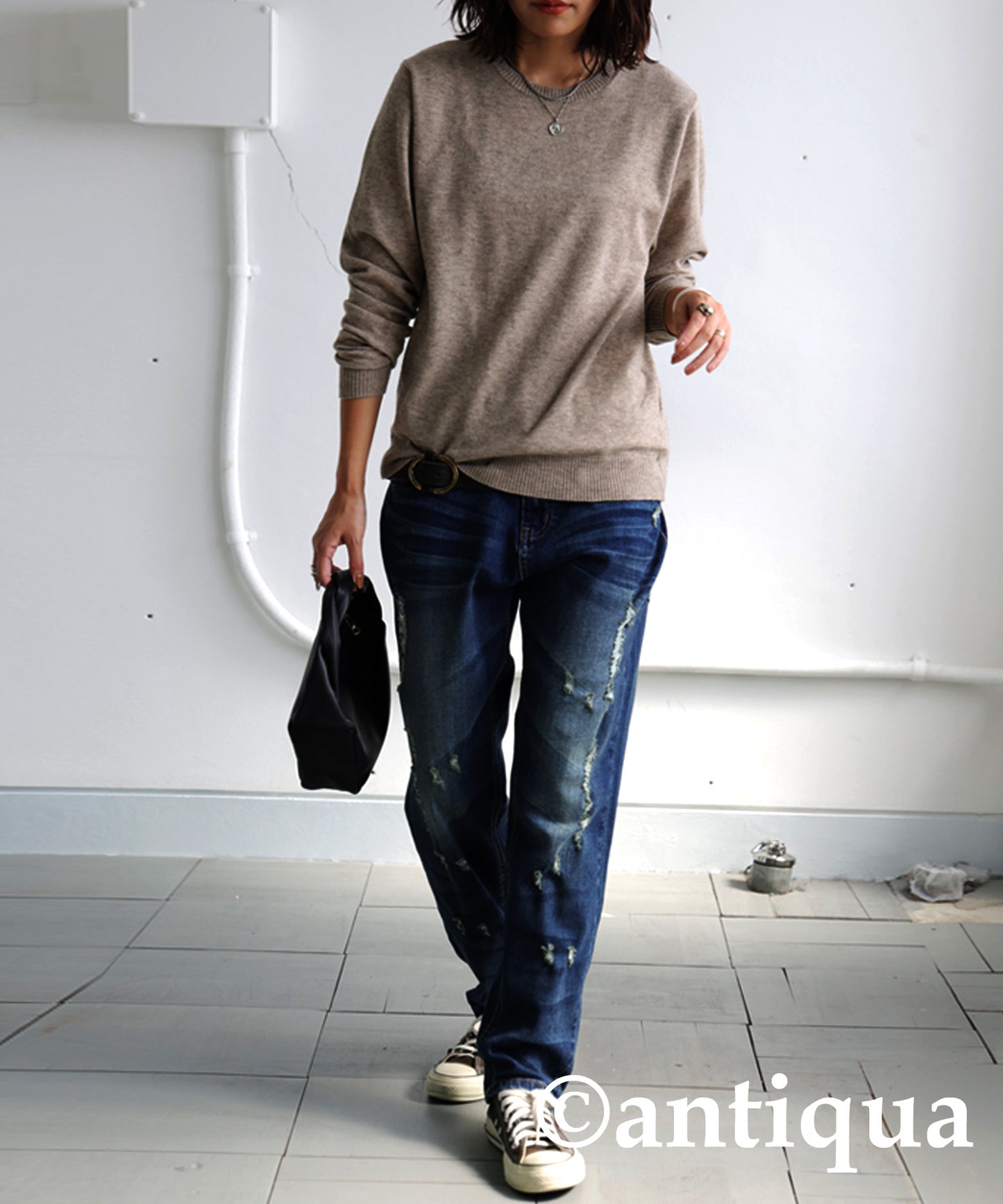 Cashmere Touch Knit Ladies