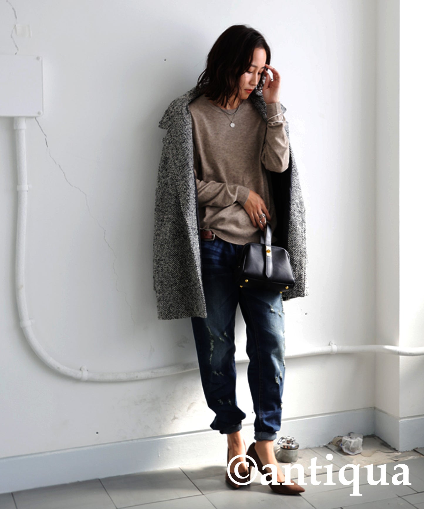 Cashmere Touch Knit Ladies