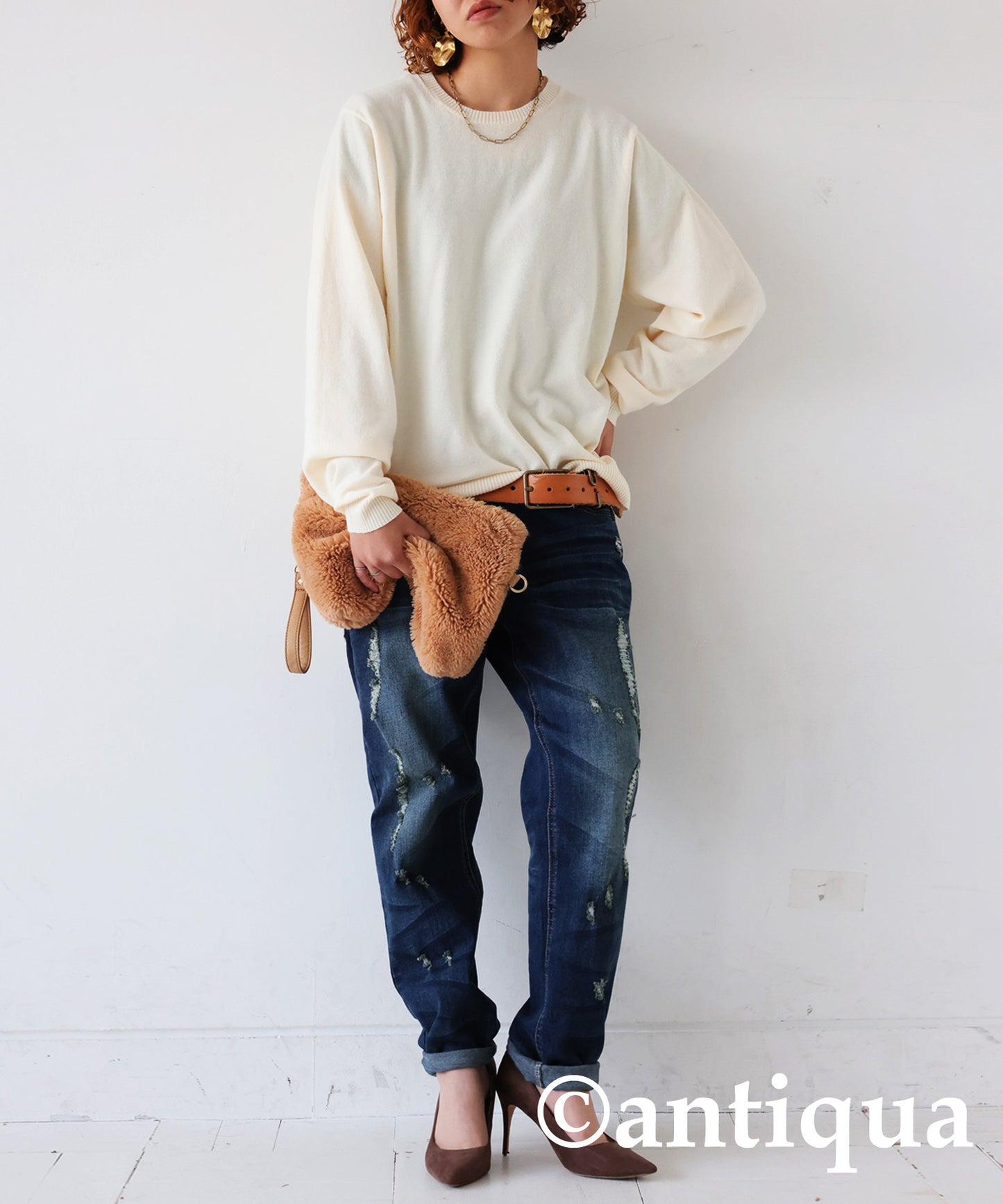 Cashmere Touch Knit Ladies