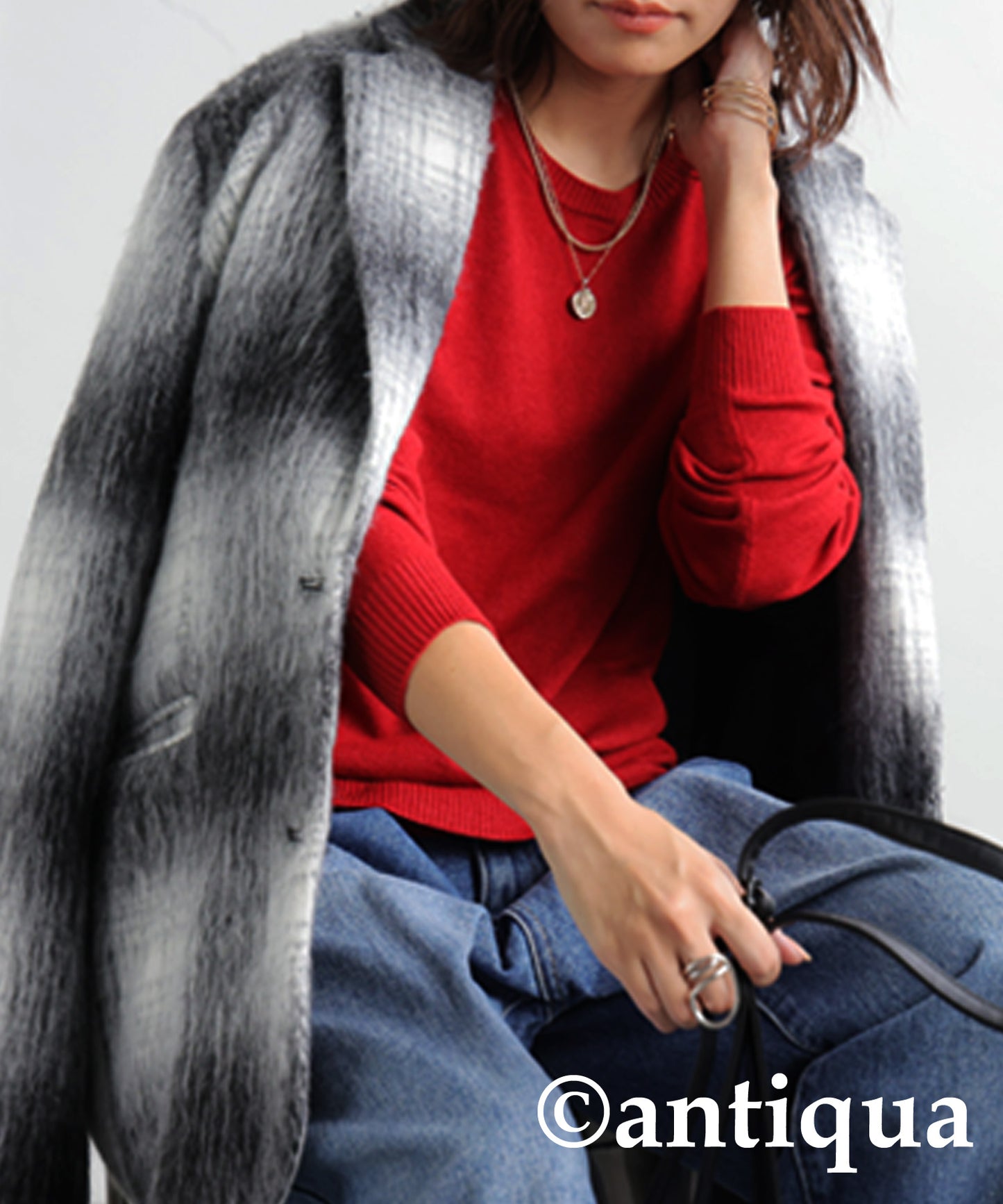 Cashmere Touch Knit Ladies