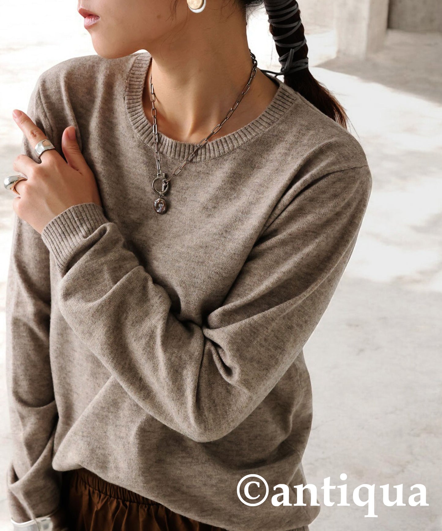 Cashmere Touch Knit Ladies