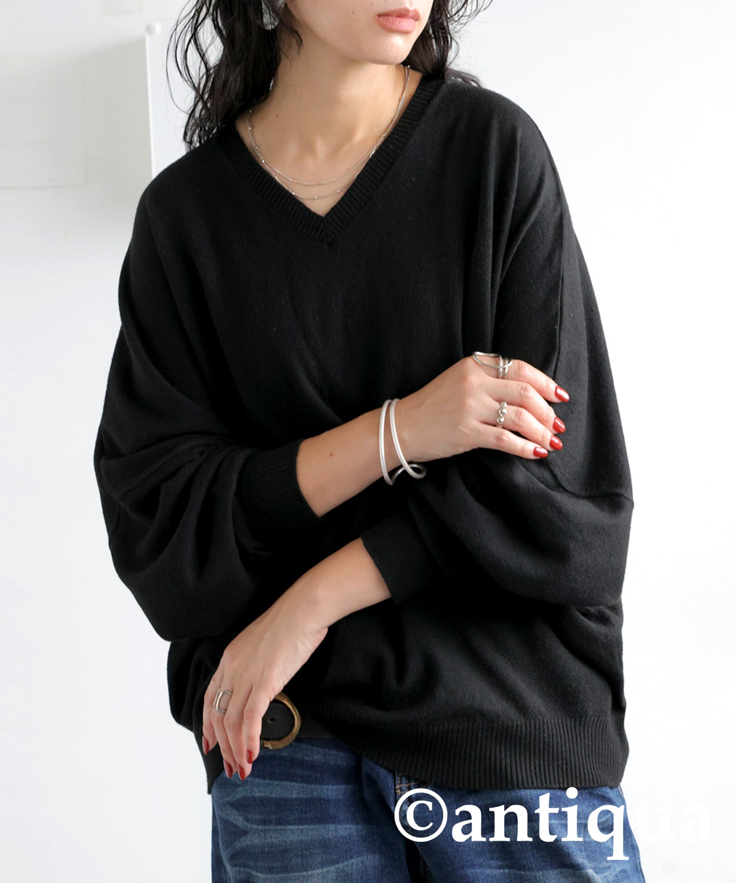 Cashmere Touch Dolman Knit Ladies