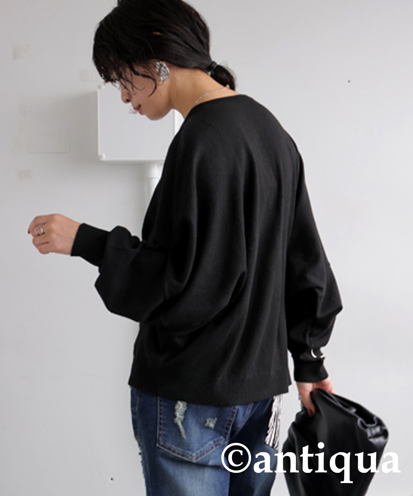 Cashmere Touch Dolman Knit Ladies