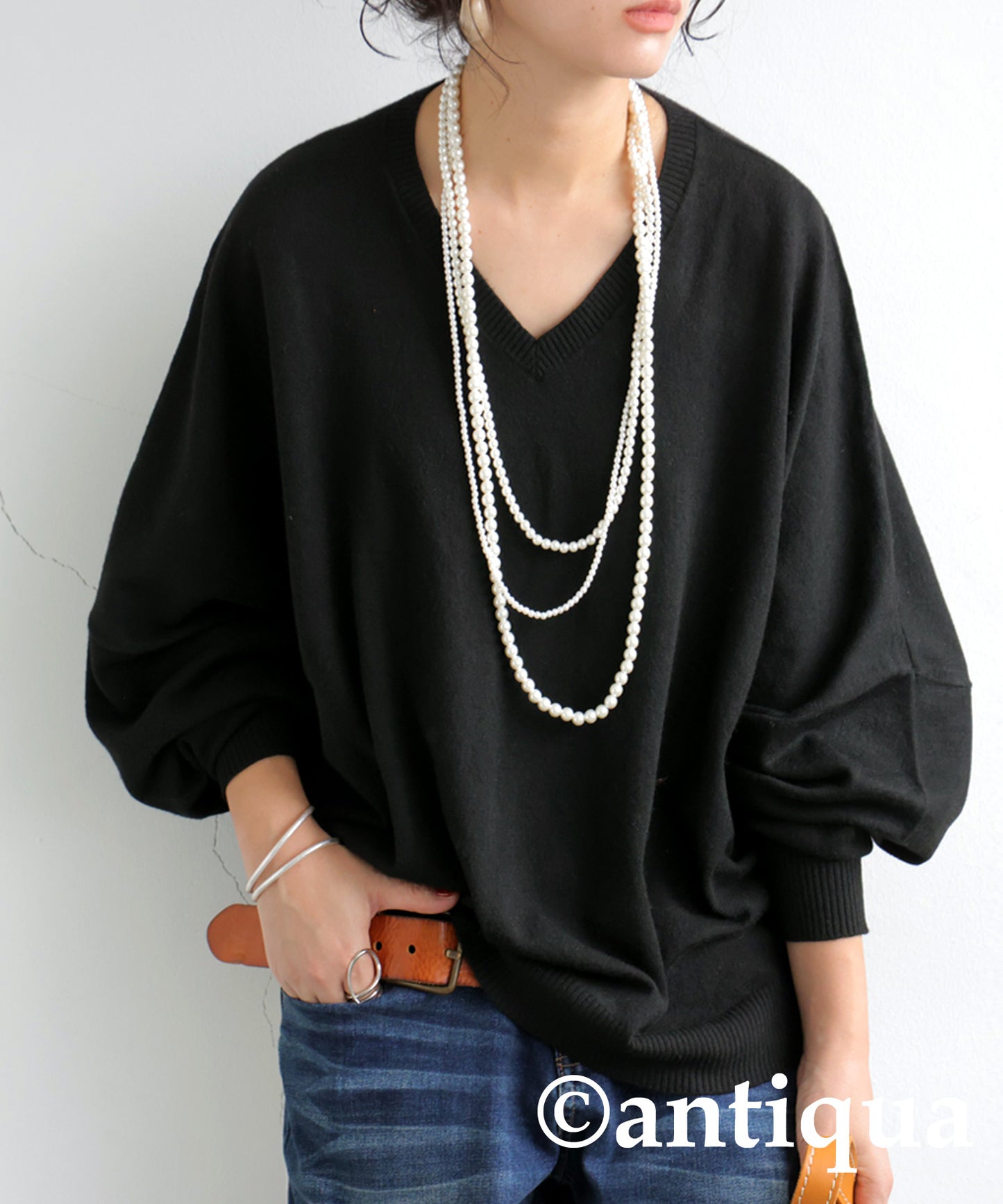 Cashmere Touch Dolman Knit Ladies