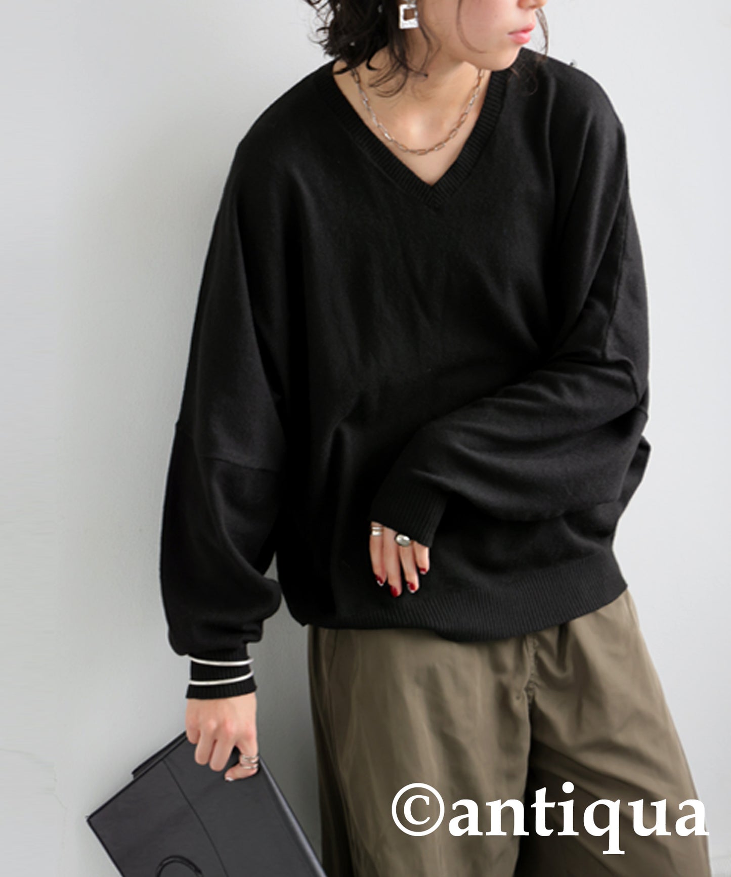 Cashmere Touch Dolman Knit Ladies