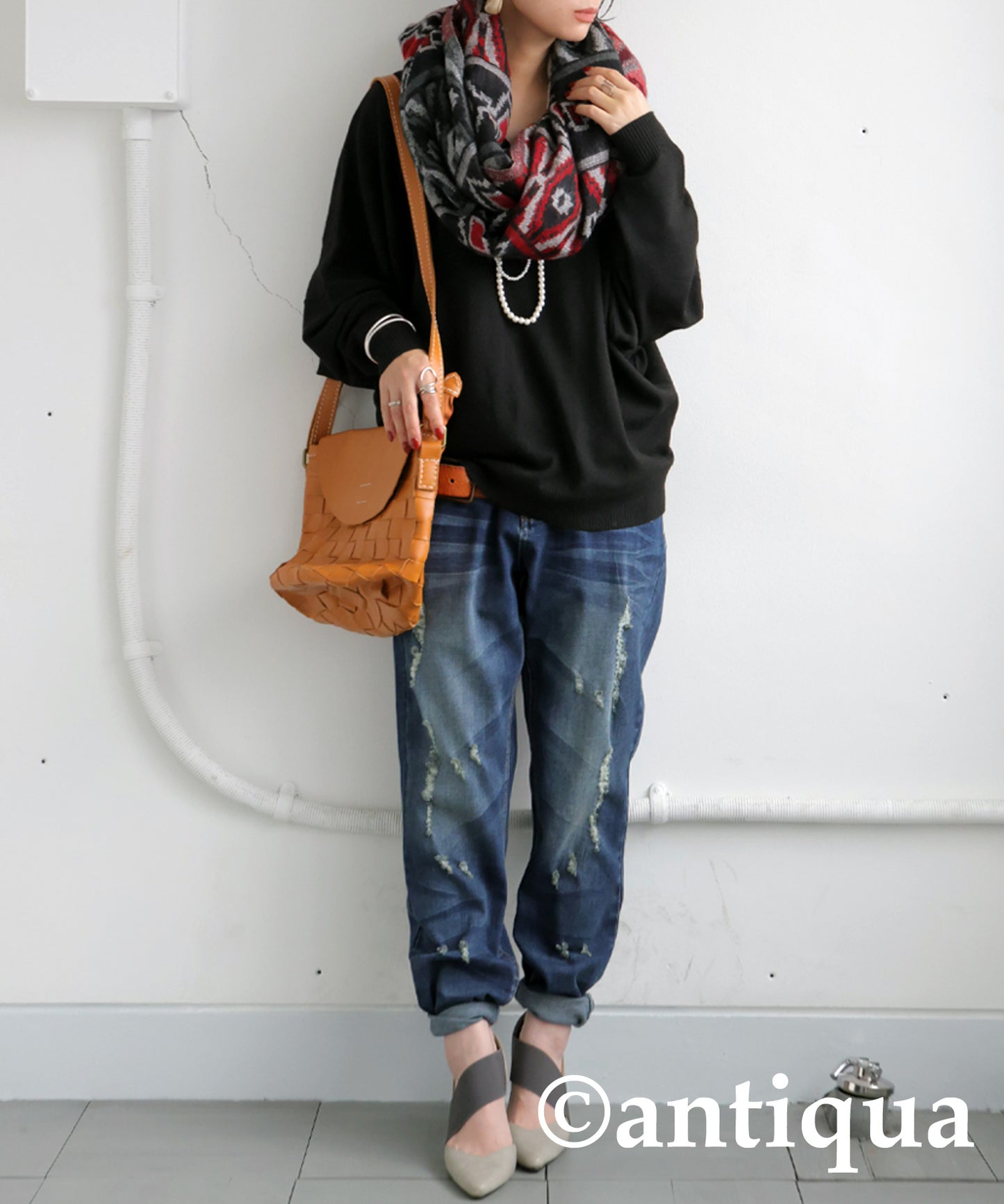 Cashmere Touch Dolman Knit Ladies