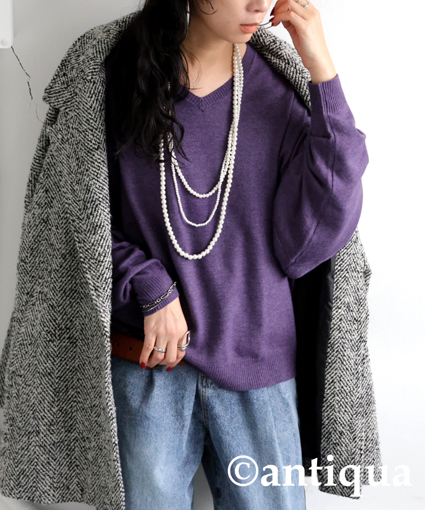 Cashmere Touch Dolman Knit Ladies