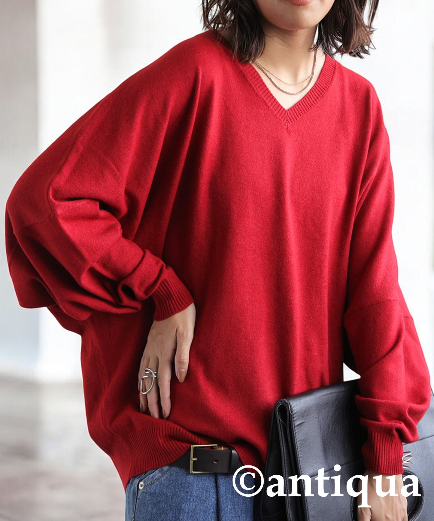 Cashmere Touch Dolman Knit Ladies