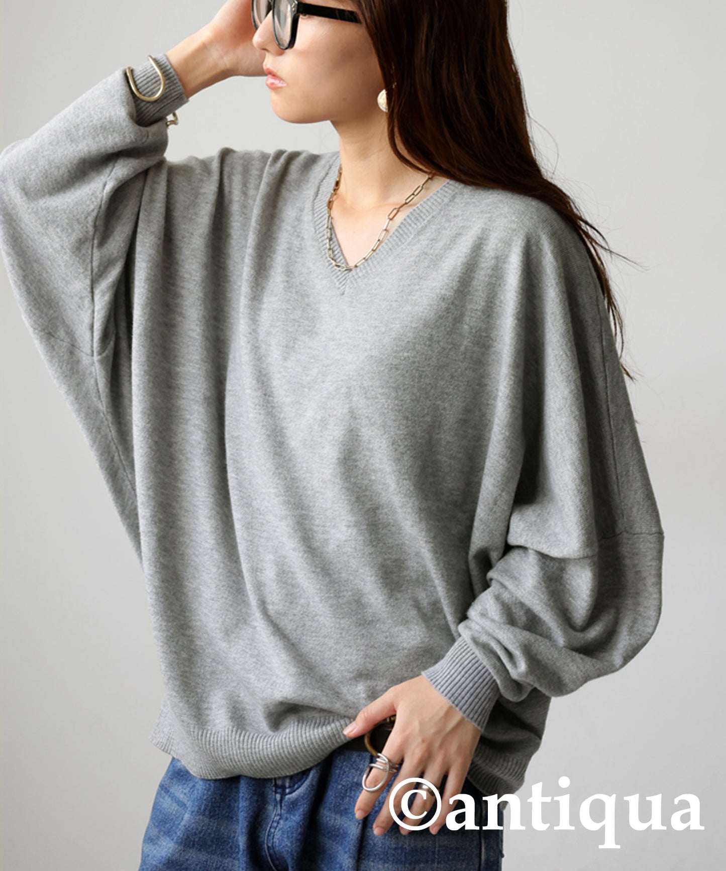 Cashmere Touch Dolman Knit Ladies
