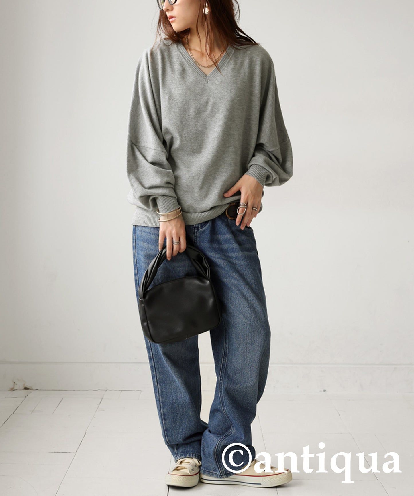 Cashmere Touch Dolman Knit Ladies